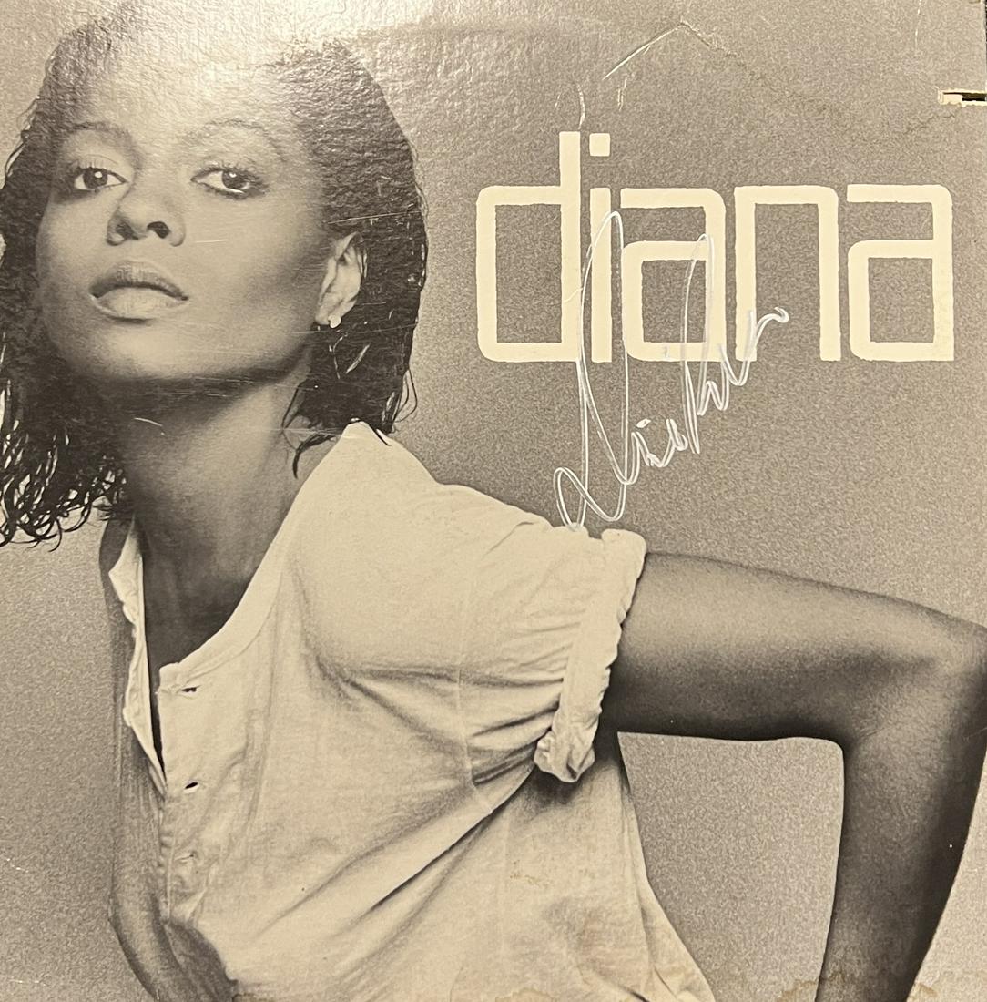 Diana Ross Autographed Album: Displays are not framed, and can be framed for a cost. Framed items will state they are framed in the name of the item. All signed items come with a COA. Ask any and all questions BEFORE bidding. Sign