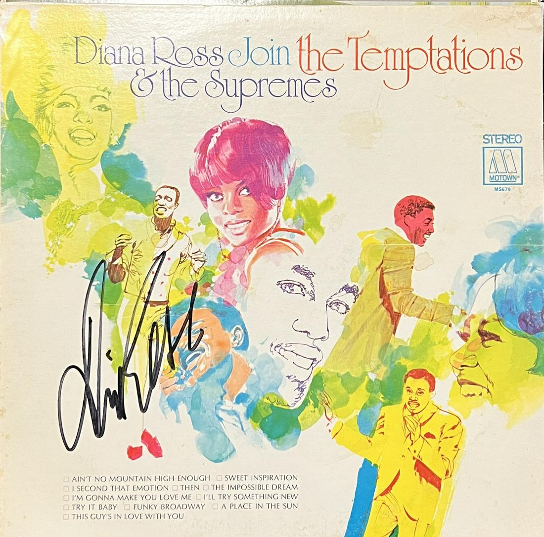 Diana Ross Autographed Album: Displays are not framed, and can be framed for a cost. Framed items will state they are framed in the name of the item. All signed items come with a COA. Ask any and all questions BEFORE bidding. Sign