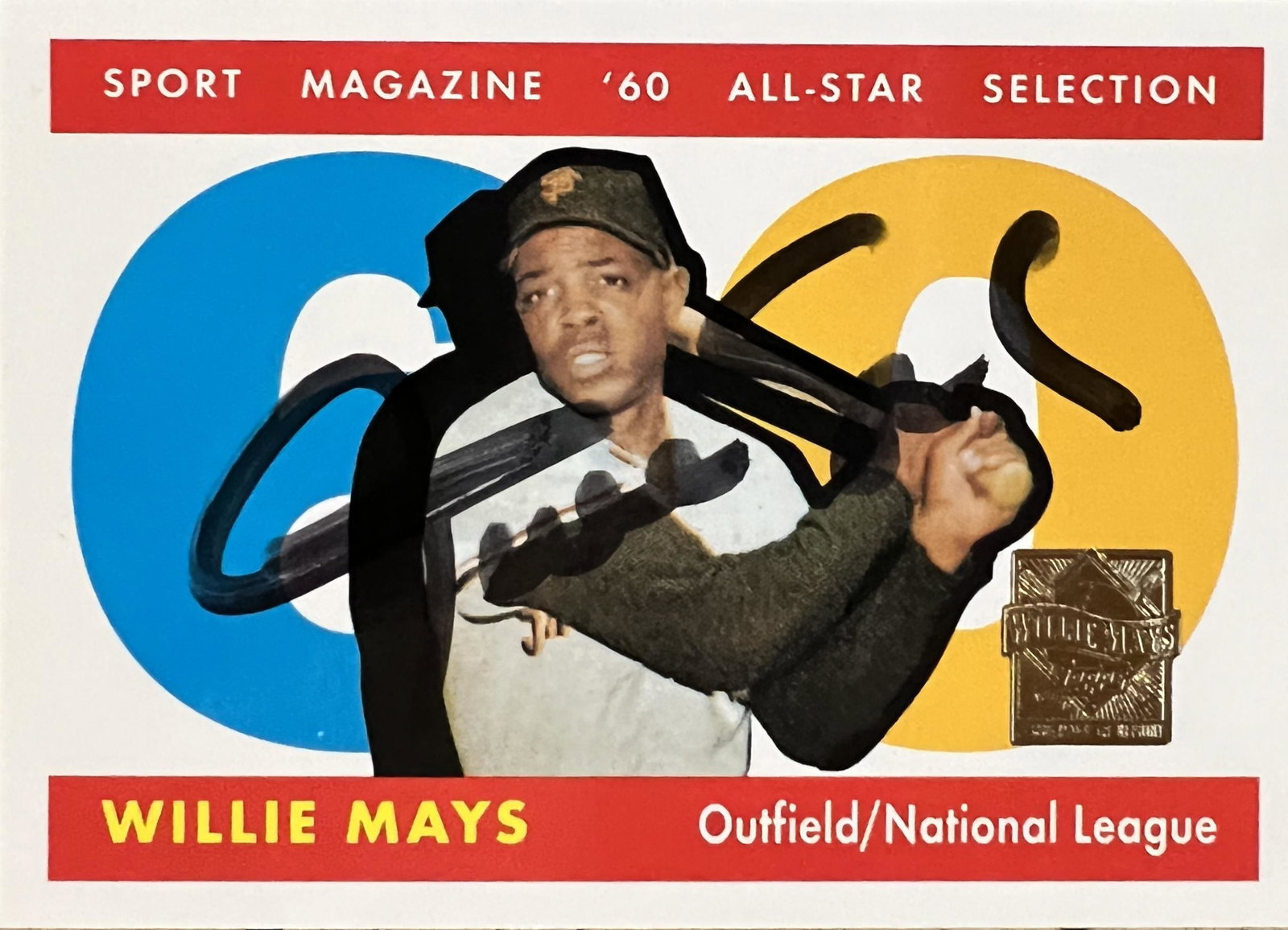 Willie Mays Autographed Card (1 of 1)