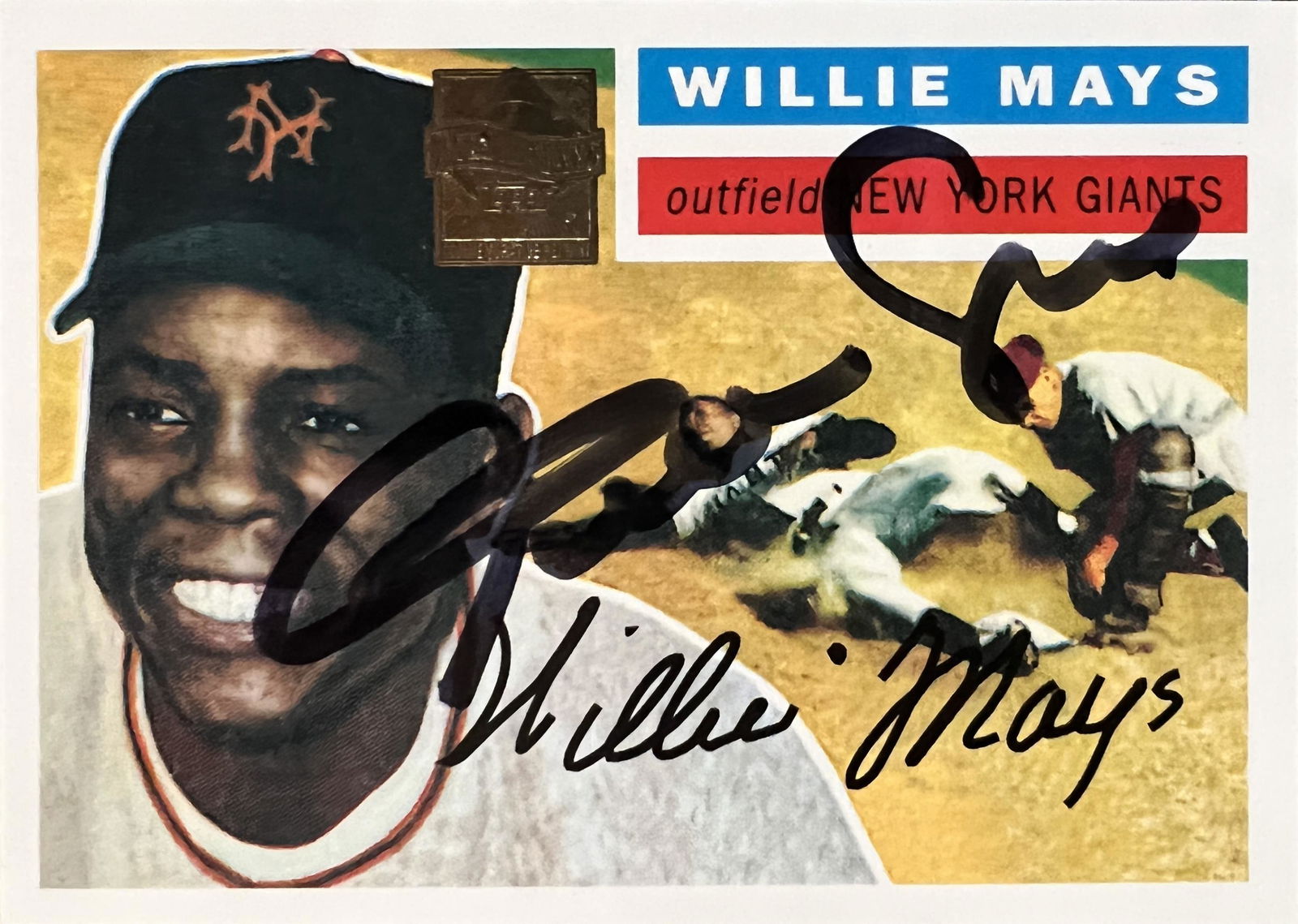Willie Mays Autographed Card (1 of 1)