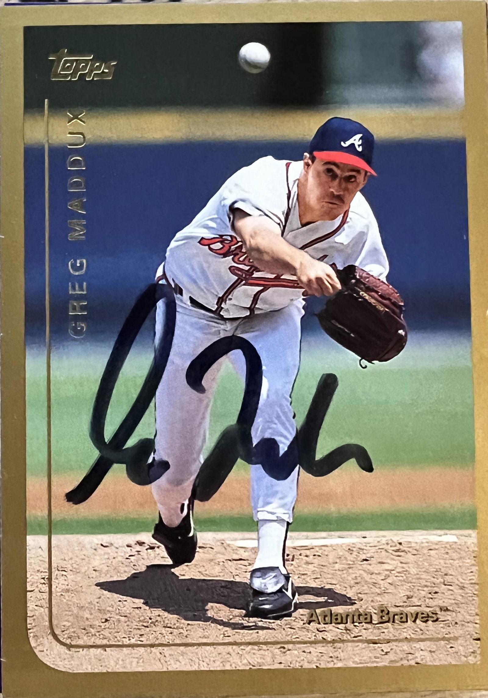 Greg Maddux Autographed Card (1 of 1)