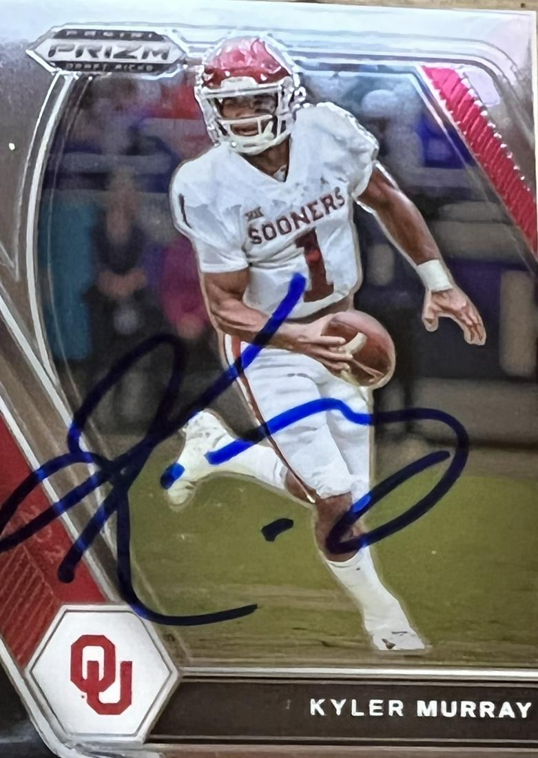 Kyler Murray Autographed CARD (1 of 1)