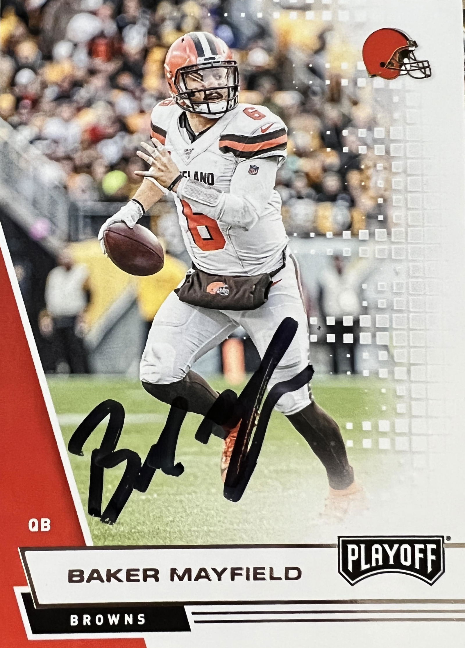 Baker Mayfield Autographed Card (1 of 1)