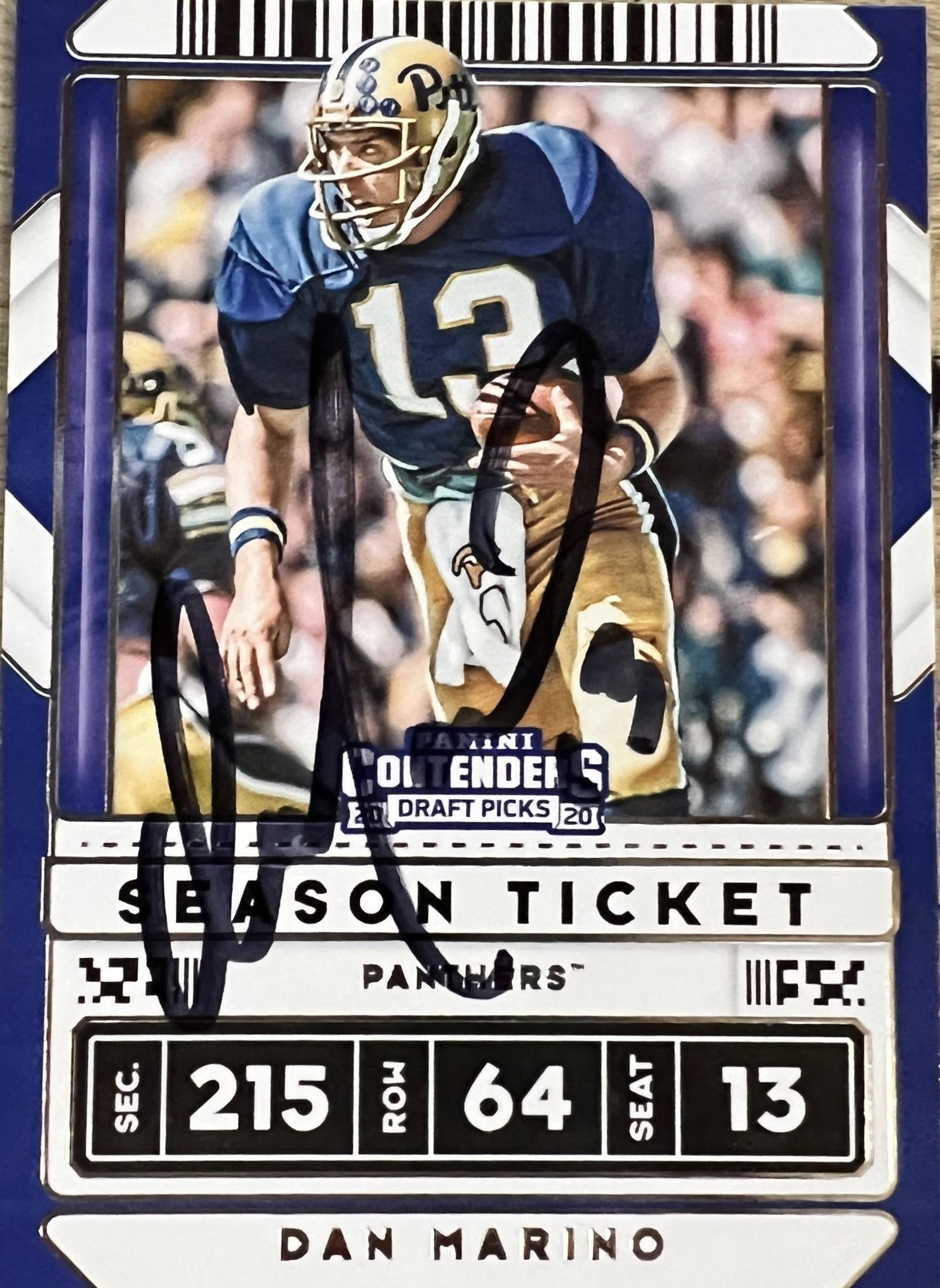 Dan Marino Autographed Card (1 of 1)