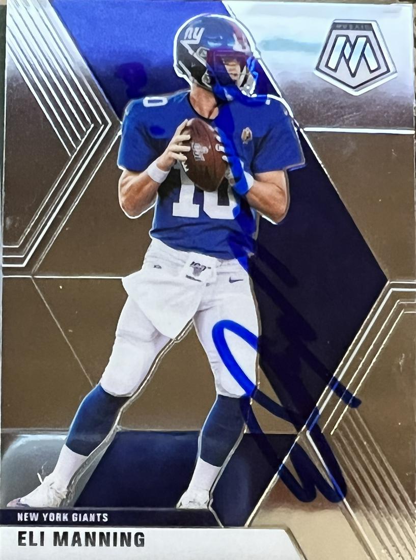 Eli Manning Autographed CARD (1 of 1)