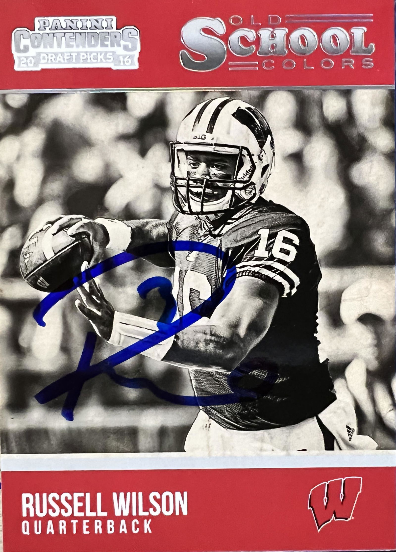 Russell Wilson AUTOGRAPHED Card (1 of 1)