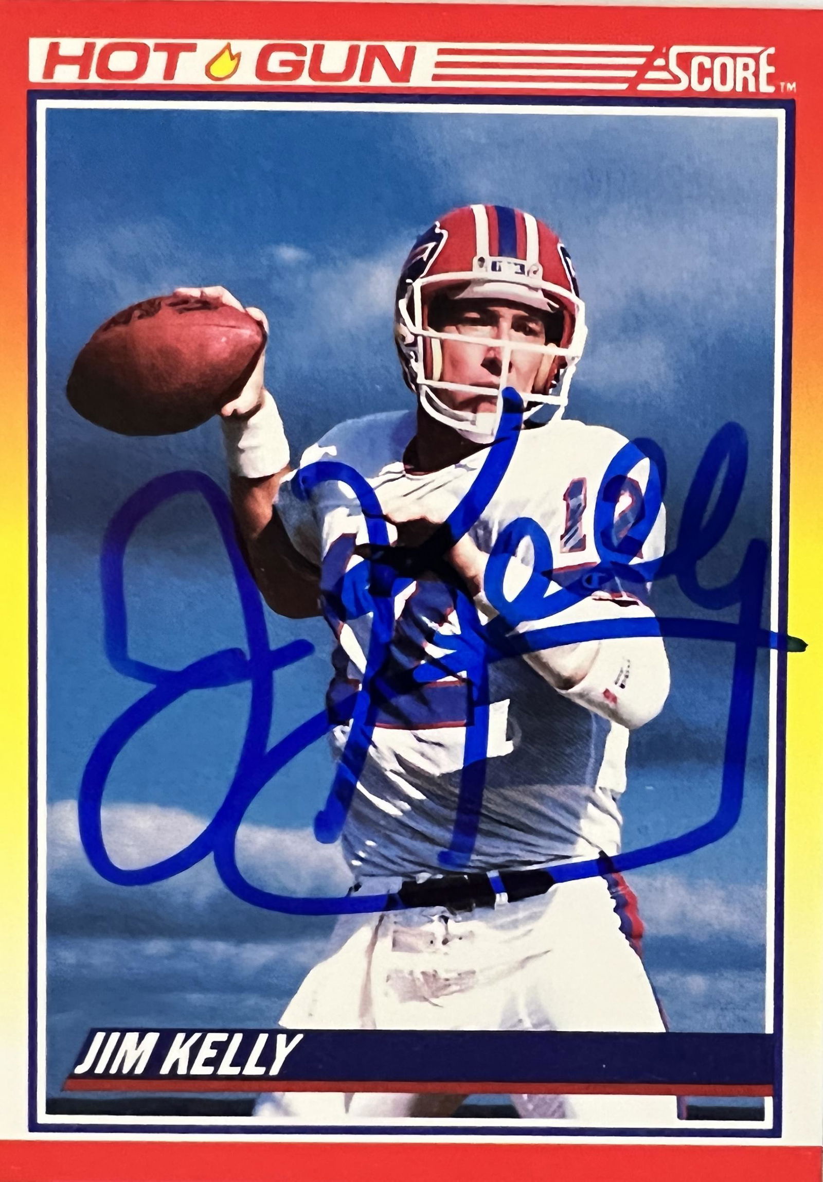 Jim Kelly Autographed CARD (1 of 1)