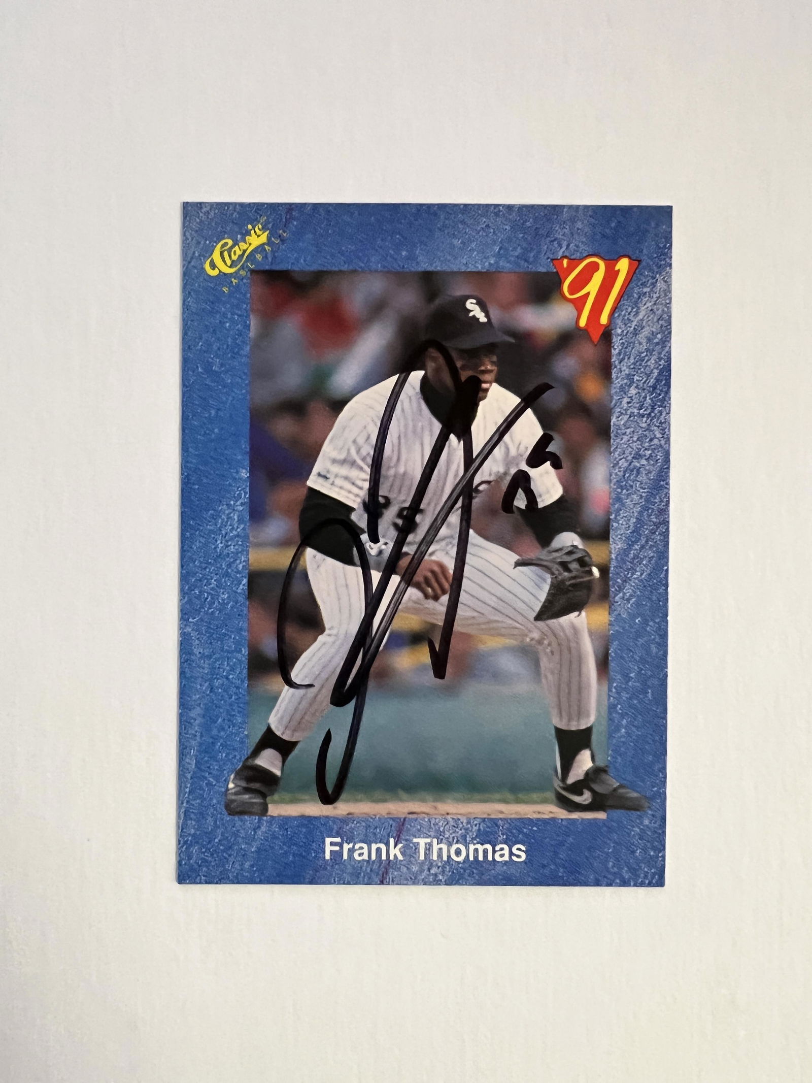 Frank Thomas Autographed Card (1 of 1)