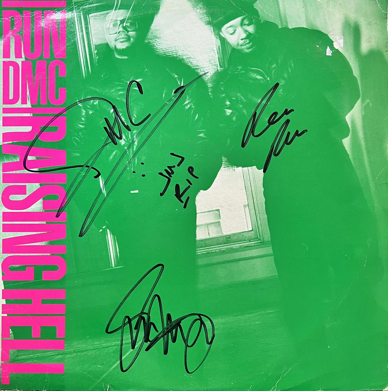 RUN DMC Autographed Album All 3! (1 of 1)