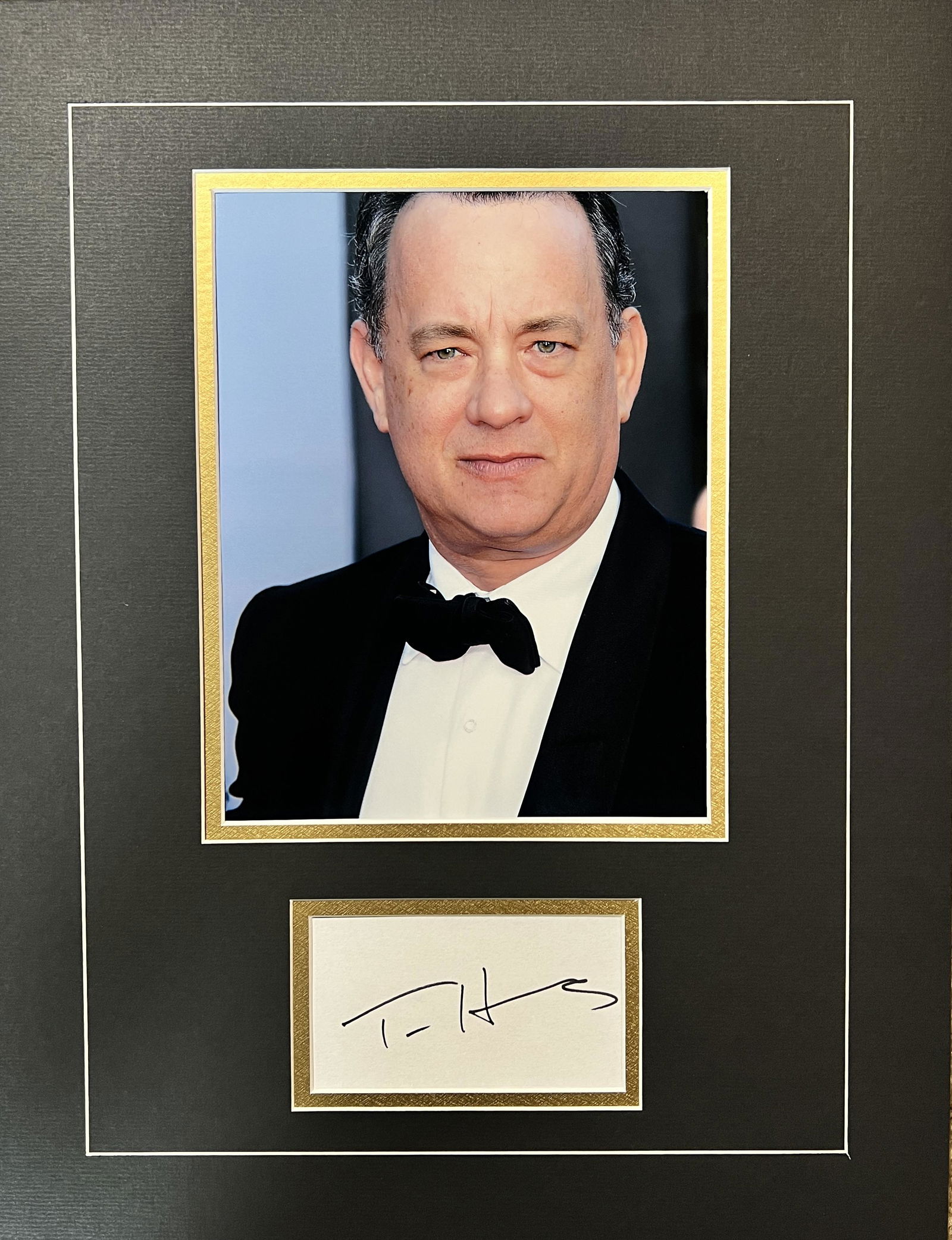 Tom Hanks Autographed Display (1 of 1)