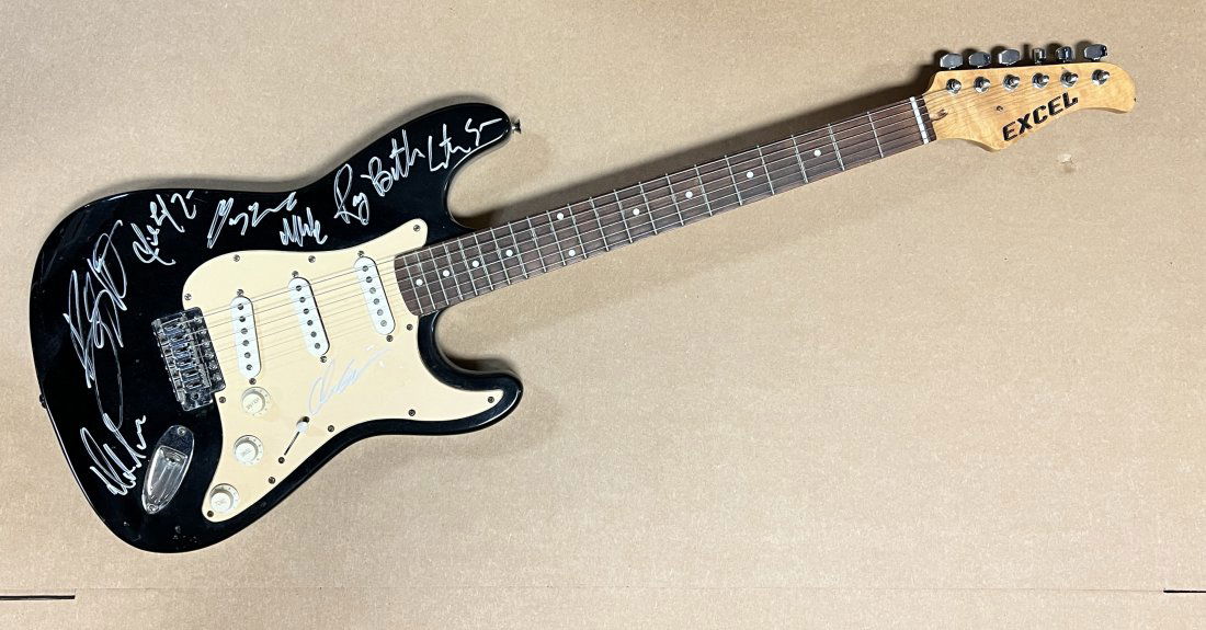 Bruce Springsteen and the E Street Band Autographed Guitar All MEMBERS! (1 of 1)