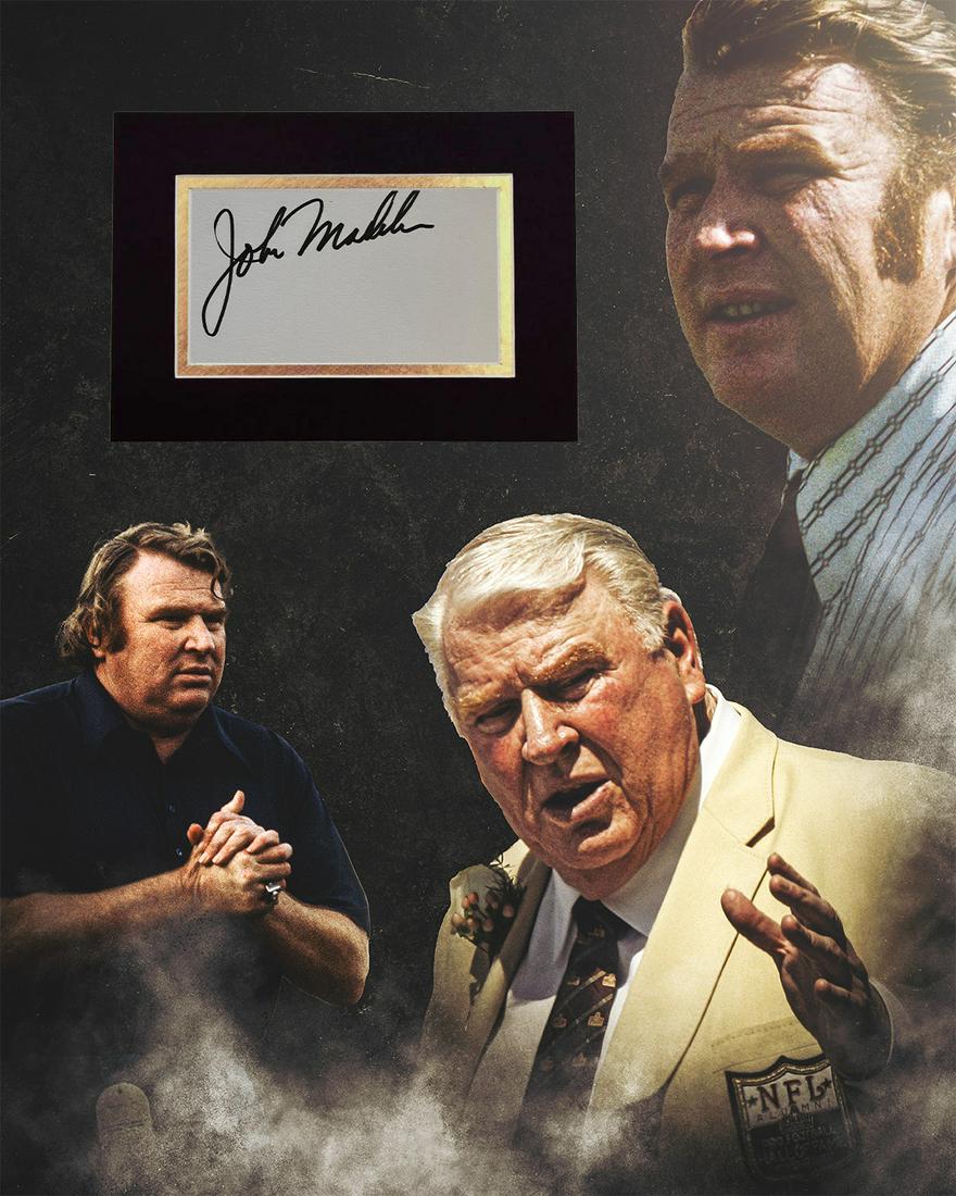 John Madden Autographed DISPLAY (1 of 1)