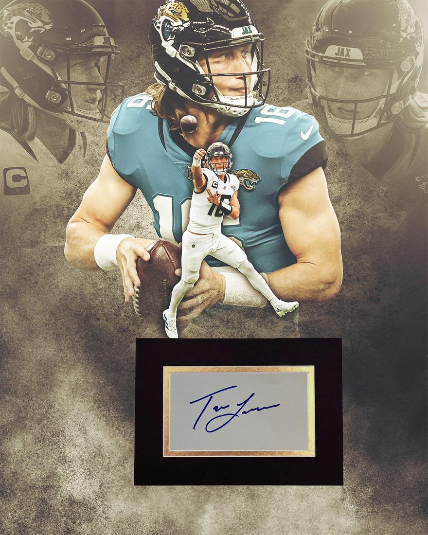 Trevor Lawrence AUTOGRAPHED Display (1 of 1)