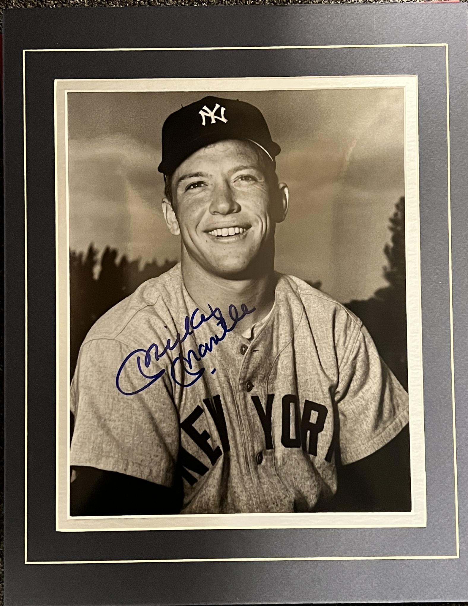 Mickey Mantle Autographed 8x10 (1 of 1)