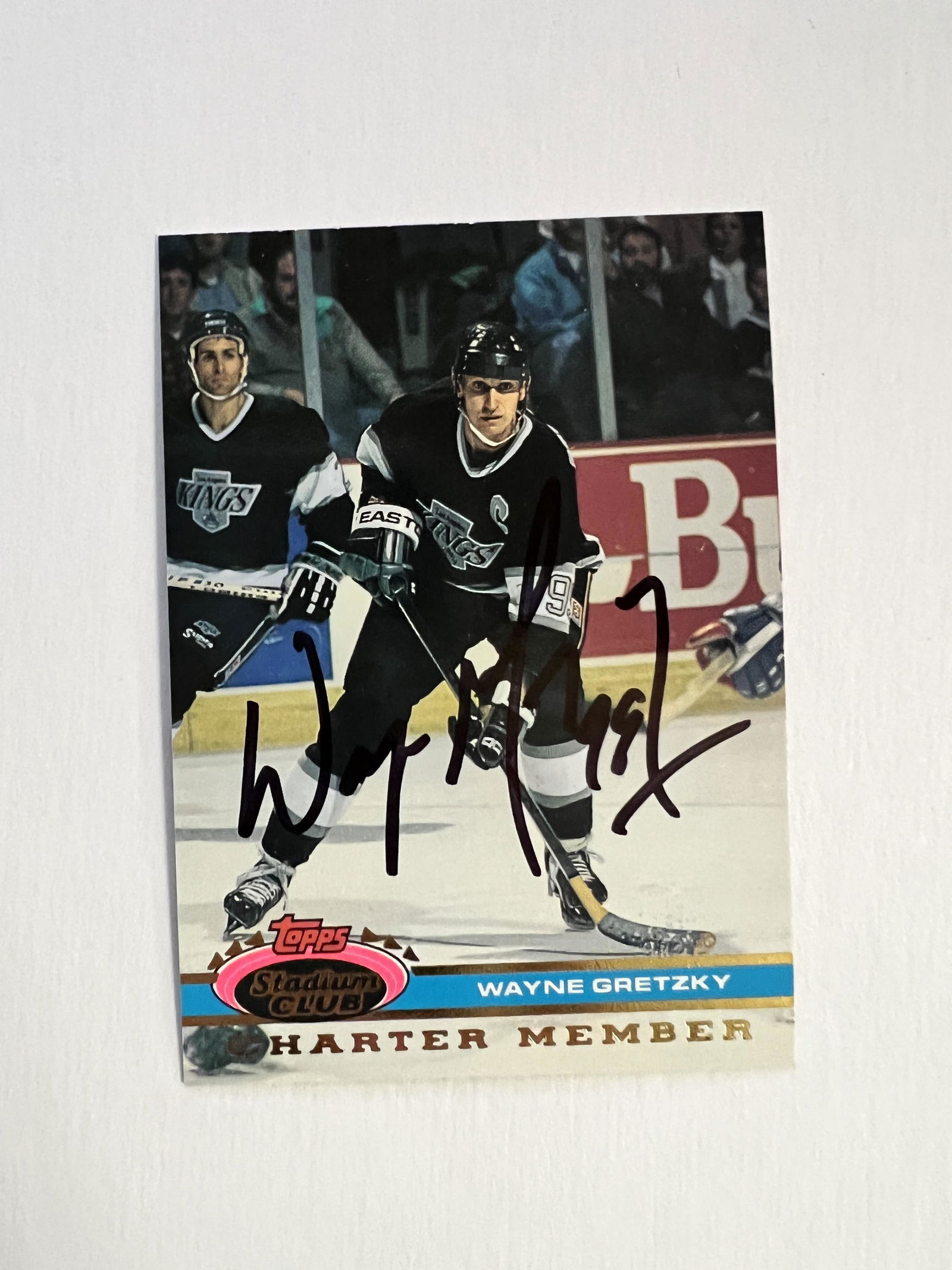 Wayne Gretzky Autographed Card (1 of 1)