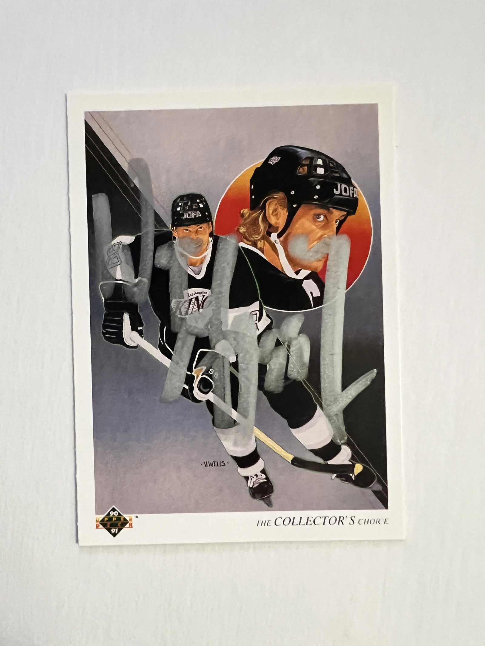 Wayne Gretzky Autographed Card (1 of 1)