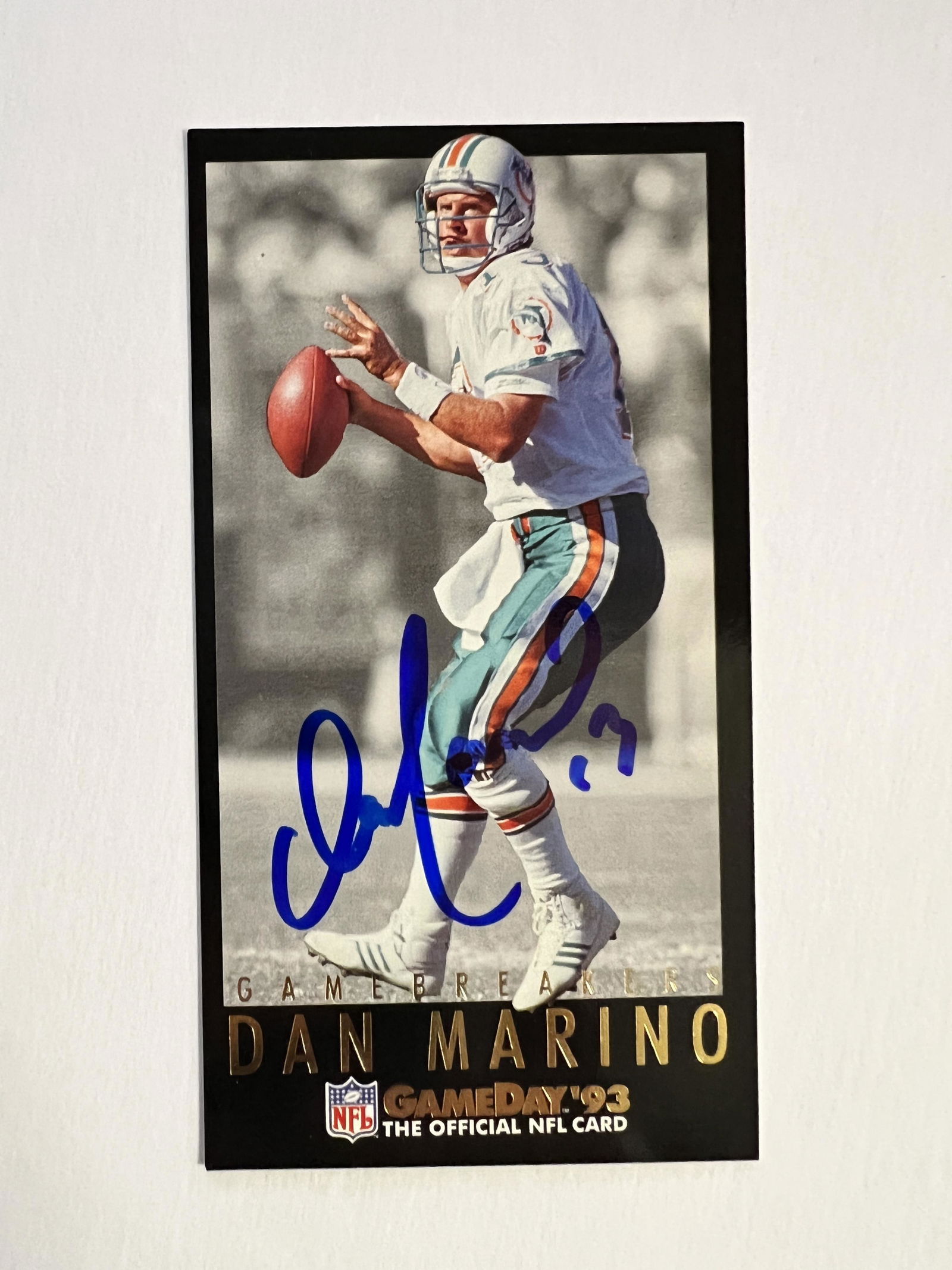Dan Marino AUTOGRAPHED Card (1 of 1)