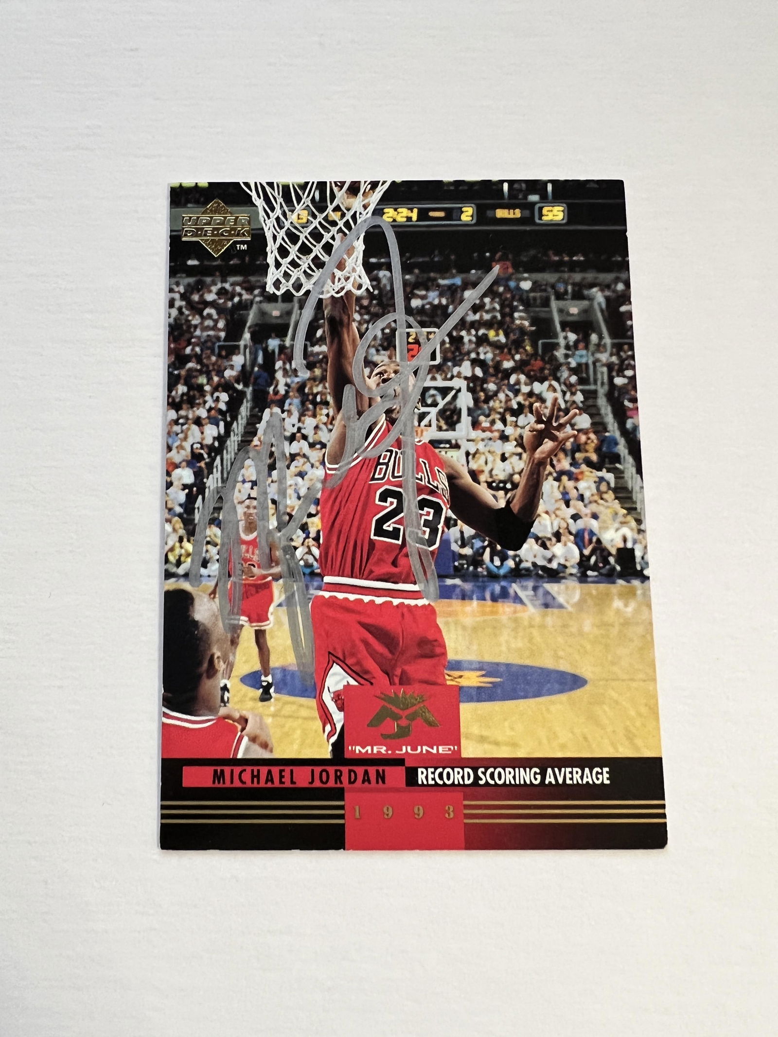 Michael Jordan Autographed Card (1 of 1)