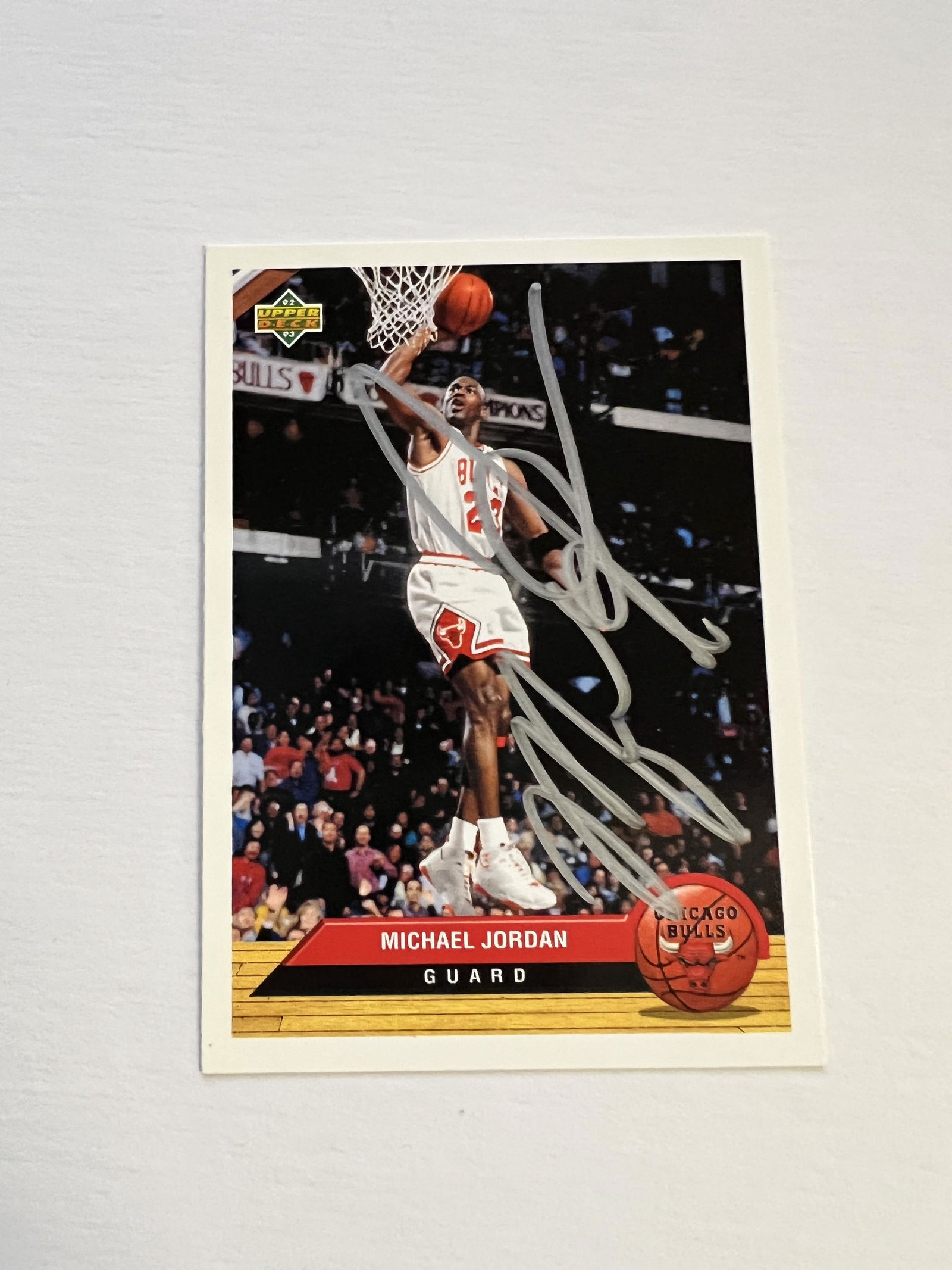 Michael Jordan Autographed Card (1 of 1)