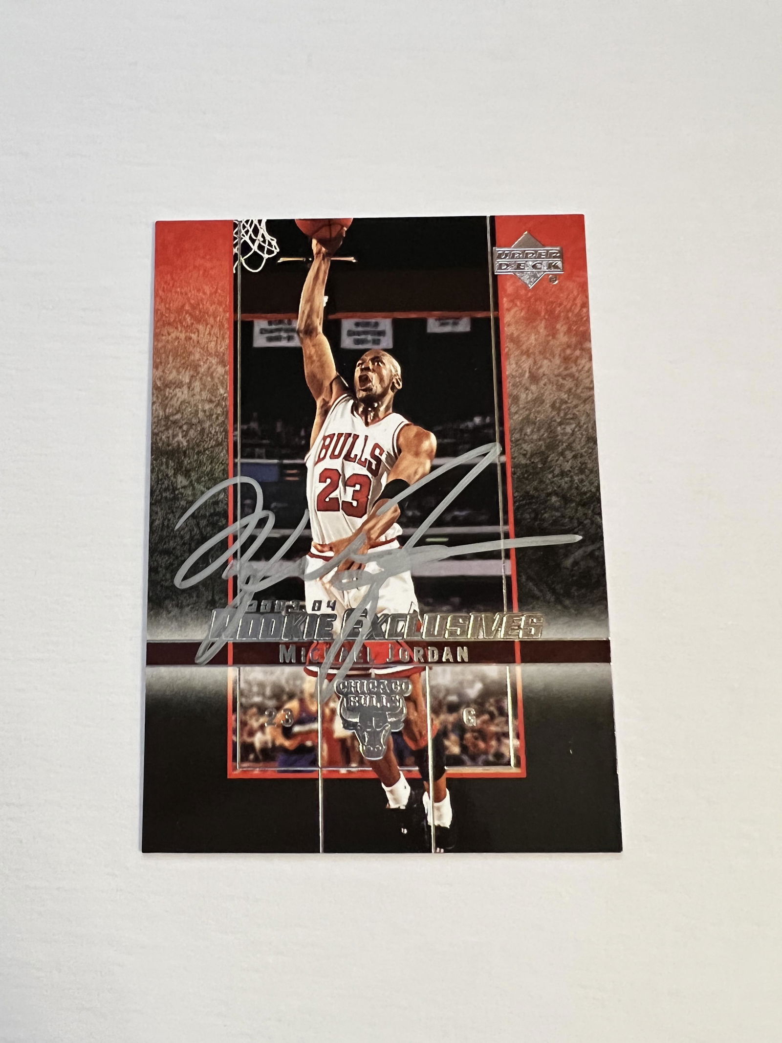 Michael Jordan Autographed Card (1 of 1)