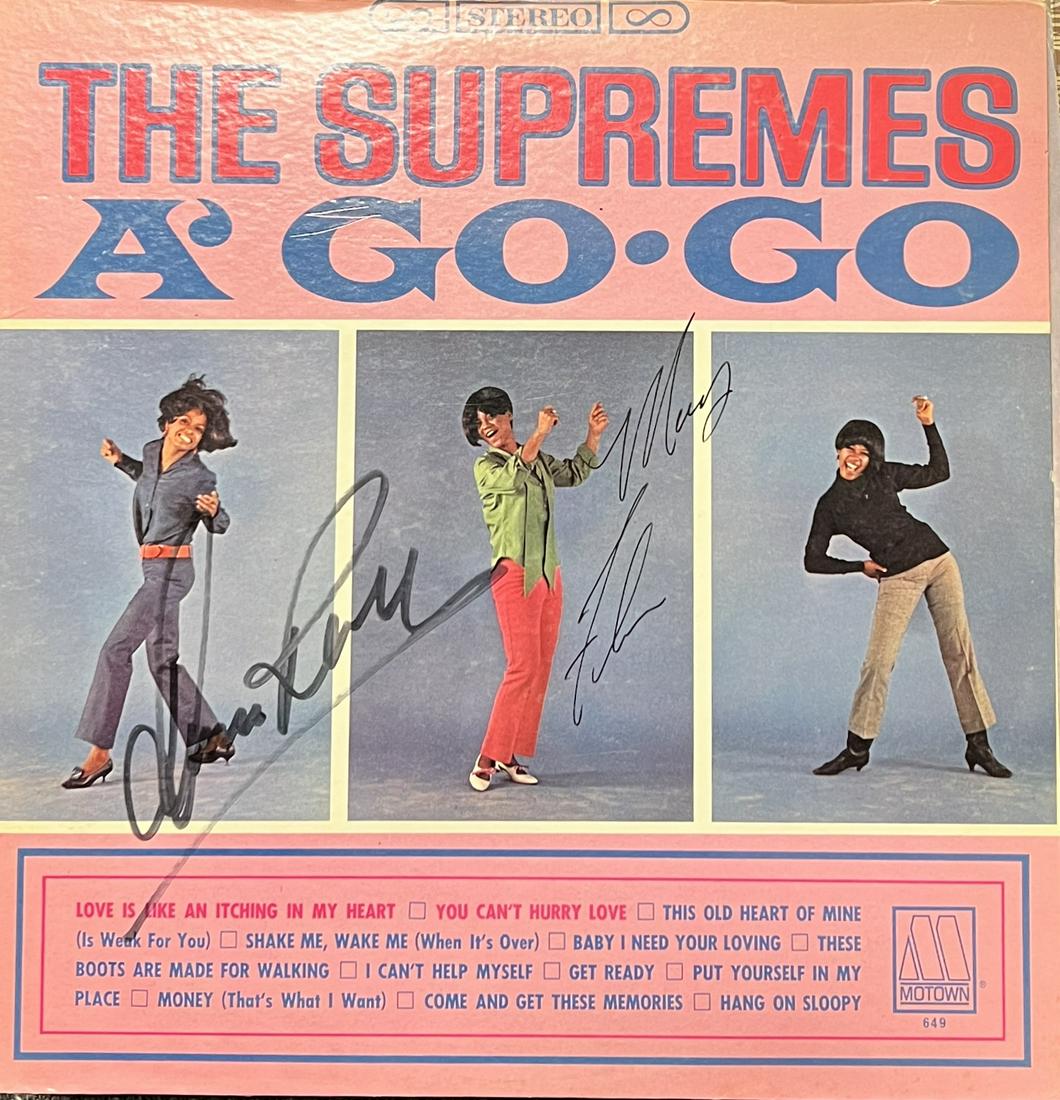 The Supremes Autographed Album DIANA Mary Flo!: Displays are not framed, and can be framed for a cost. Framed items will state they are framed in the name of the item. All signed items come with a COA. Ask any and all questions BEFORE bidding. Sign