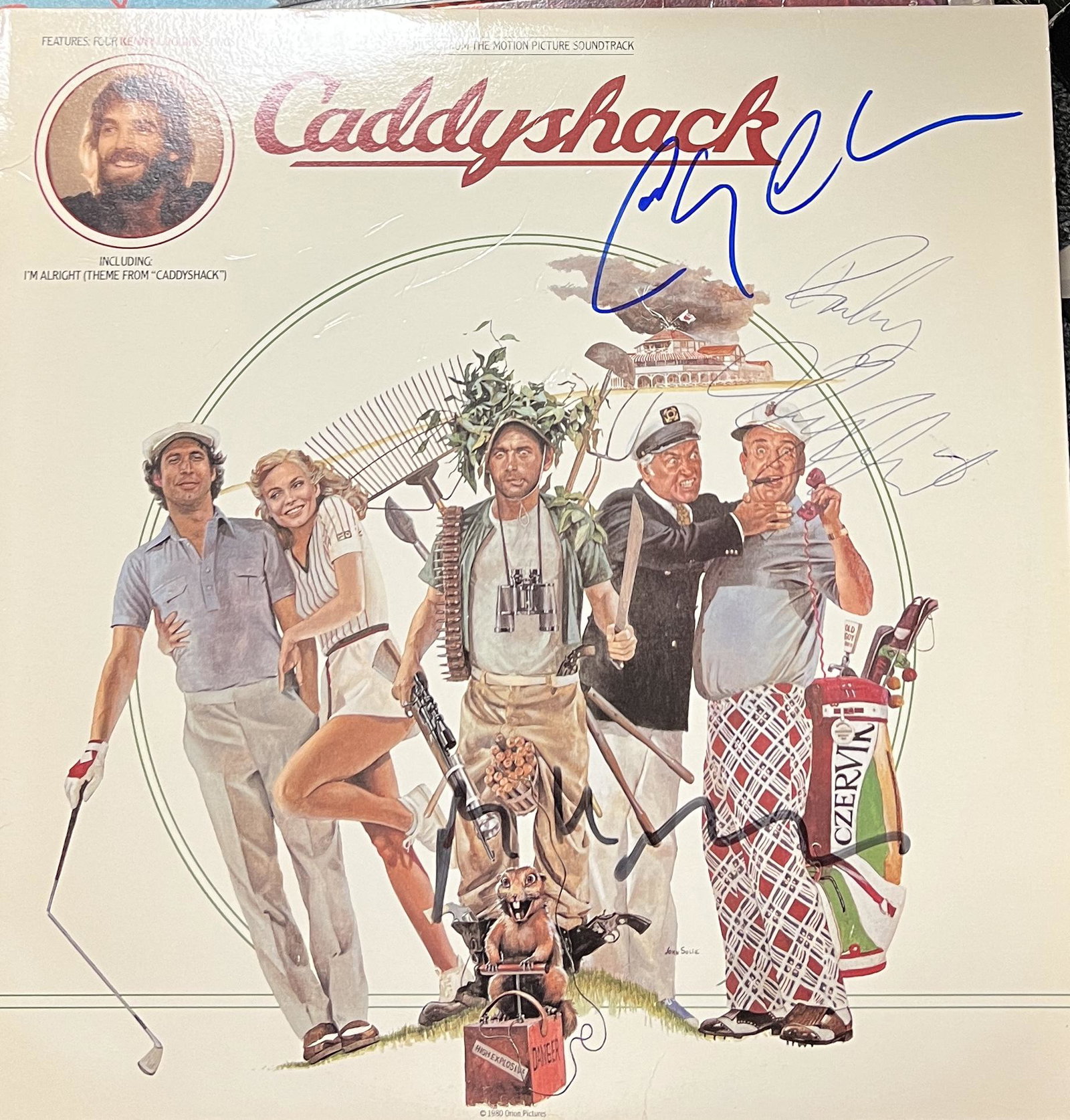 Chevy Chase Rodney Dangerfield Bill Murray Autographed Album: Displays are not framed, and can be framed for a cost. Framed items will state they are framed in the name of the item. All signed items come with a COA. Ask any and all questions BEFORE bidding. Sign