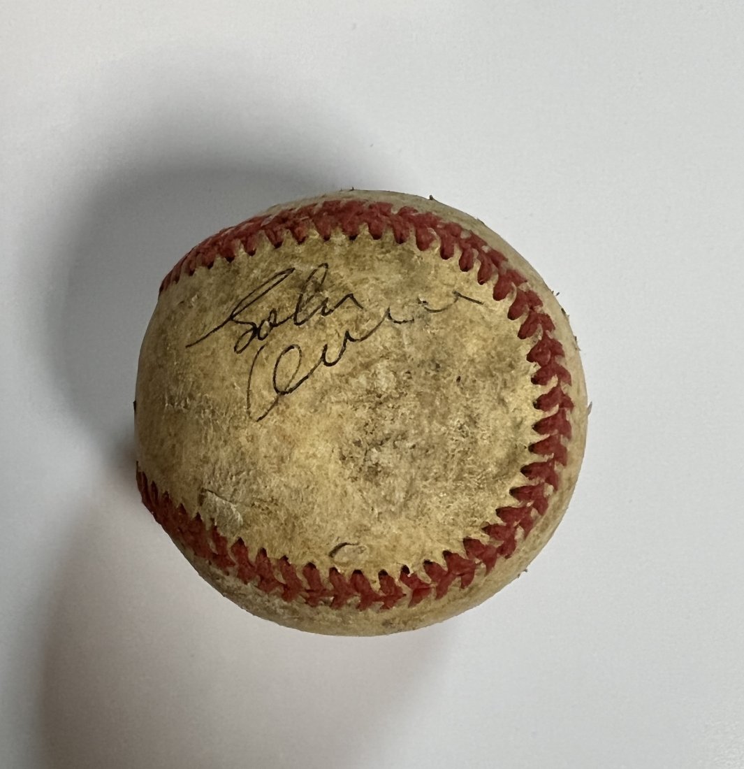 John Lennon Autographed Baseball: Very rare and cool baseball signed by The Beatle John Lennon.Displays are not framed, and can be framed for a cost. Framed items will state they are framed in the name of the item. All signed items co
