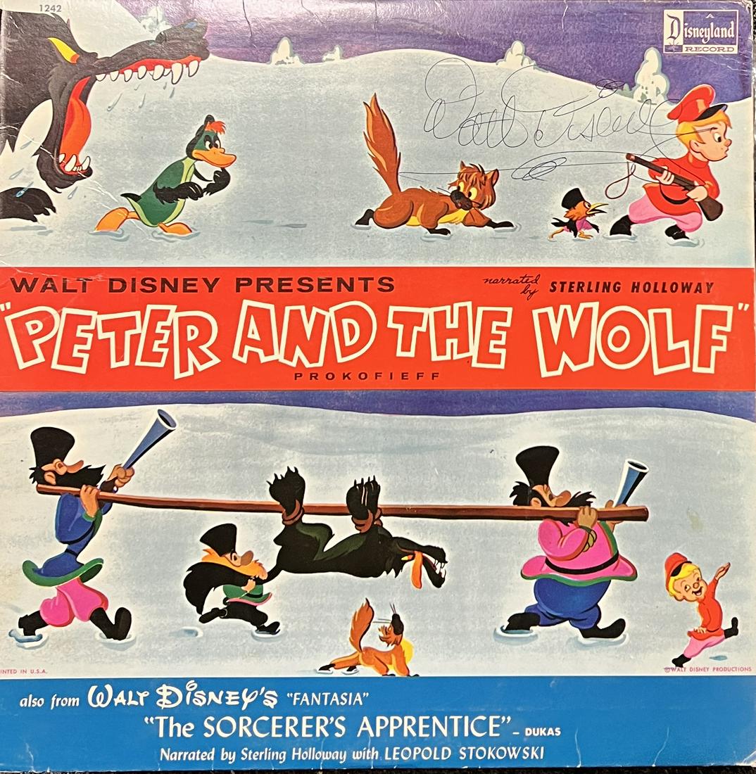 Walt Disney Autographed ALBUM RARE! (1 of 1)