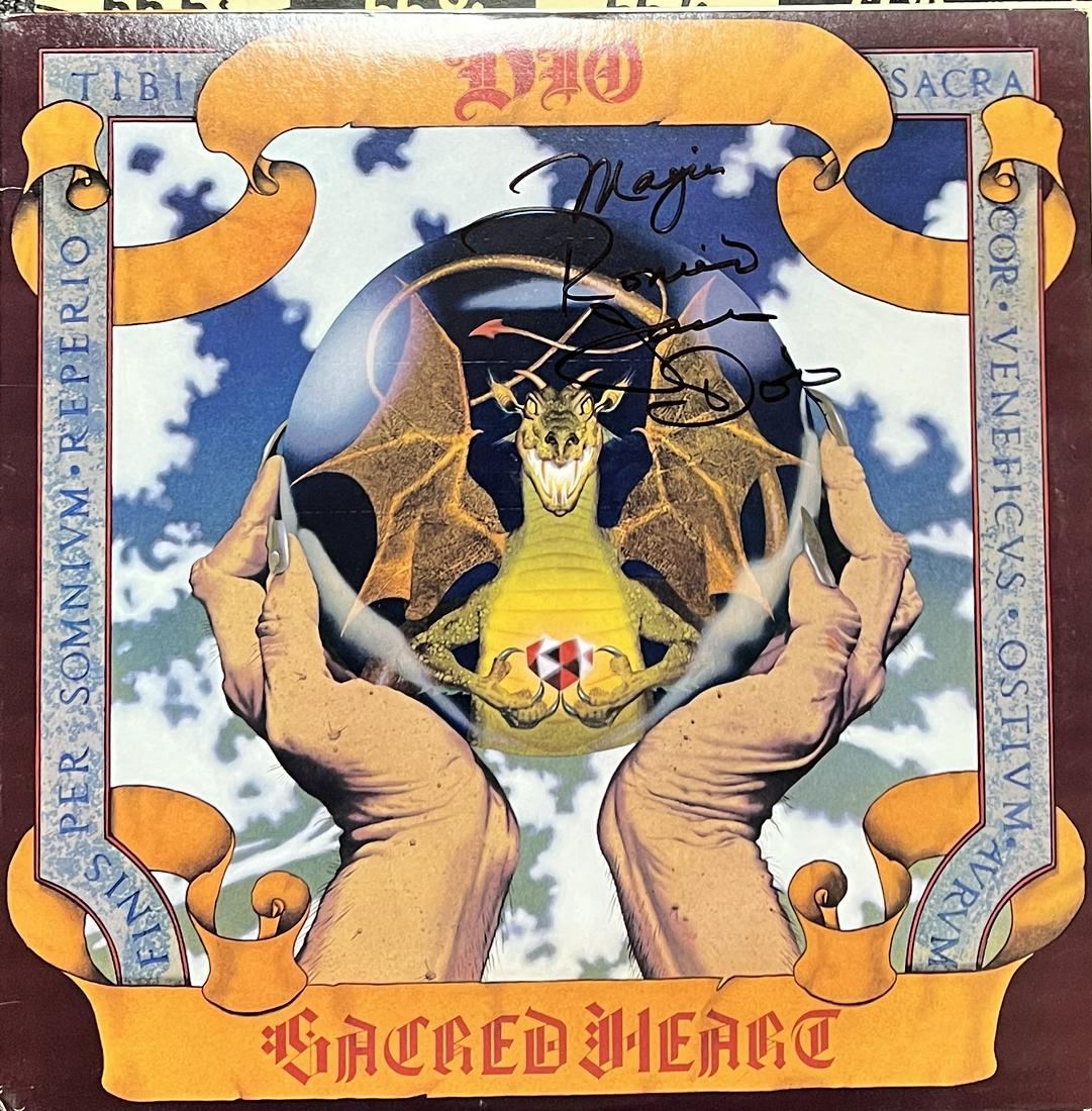 Ronnie James Dio Autographed Album (1 of 1)