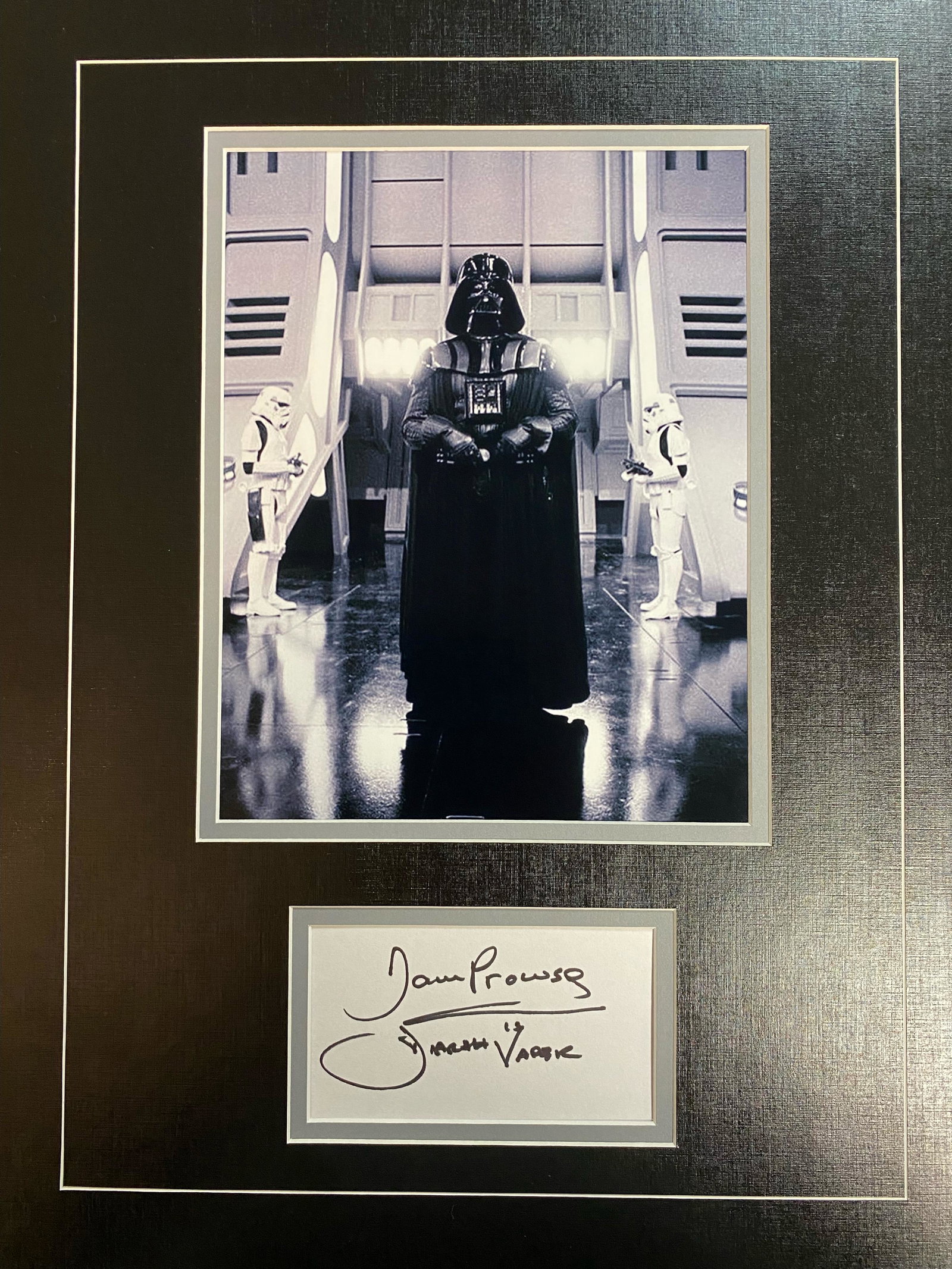 Dave Prowse Autographed Display (1 of 1)