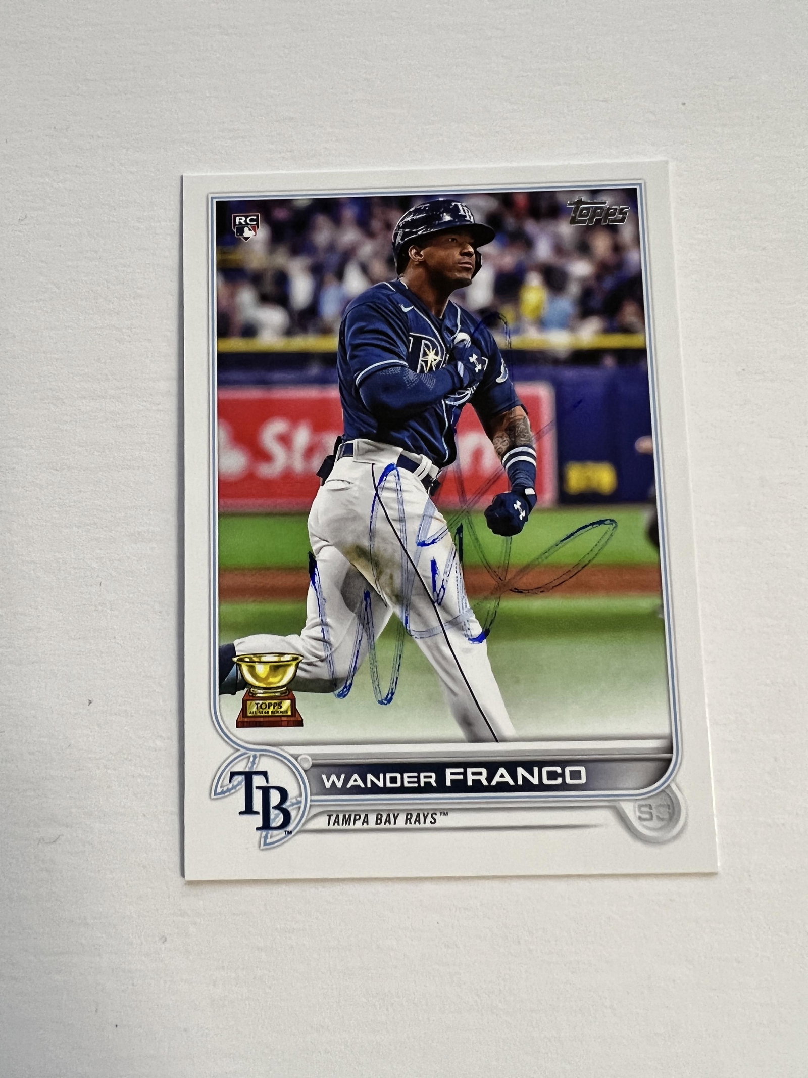 Wander Franco Autographed Card: Displays are not framed, and can be framed for a cost. Framed items will state they are framed in the name of the item. All signed items come with a COA. Ask any and all questions BEFORE bidding. Sign