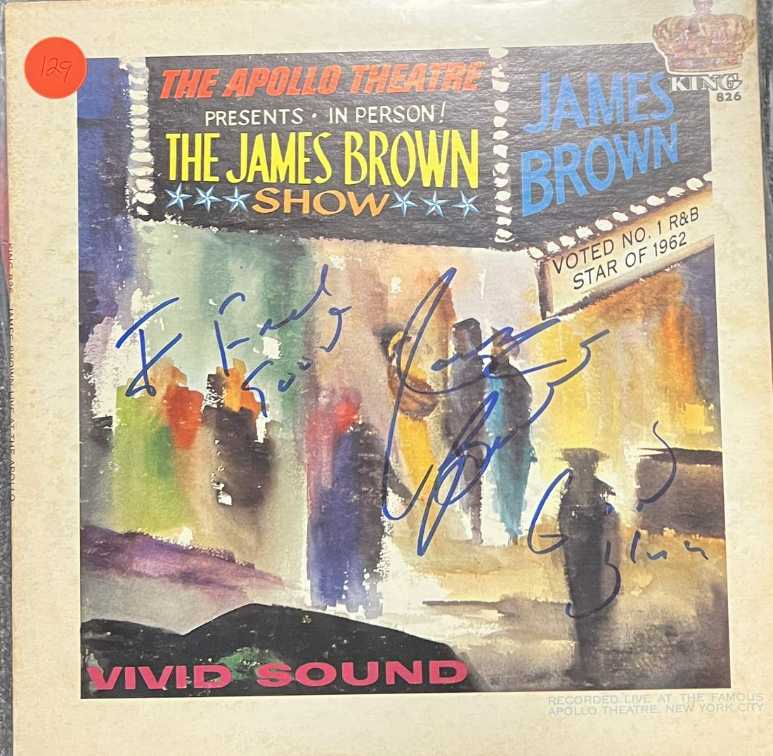James Brown Autographed Album: Displays are not framed, and can be framed for a cost. Framed items will state they are framed in the name of the item. All signed items come with a COA. Ask any and all questions BEFORE bidding. Sign