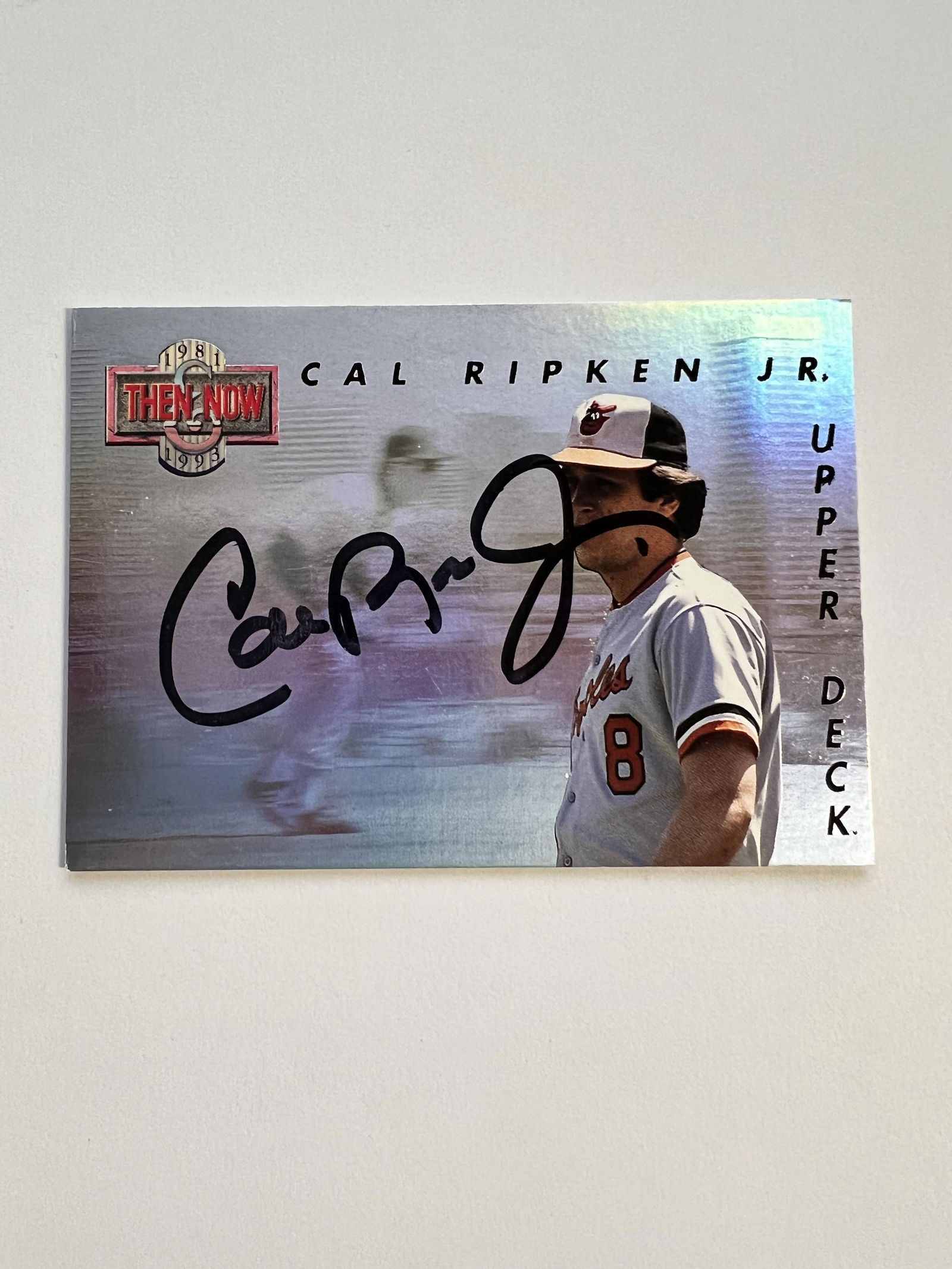 Cal Ripken Jr. Autographed Card (1 of 1)