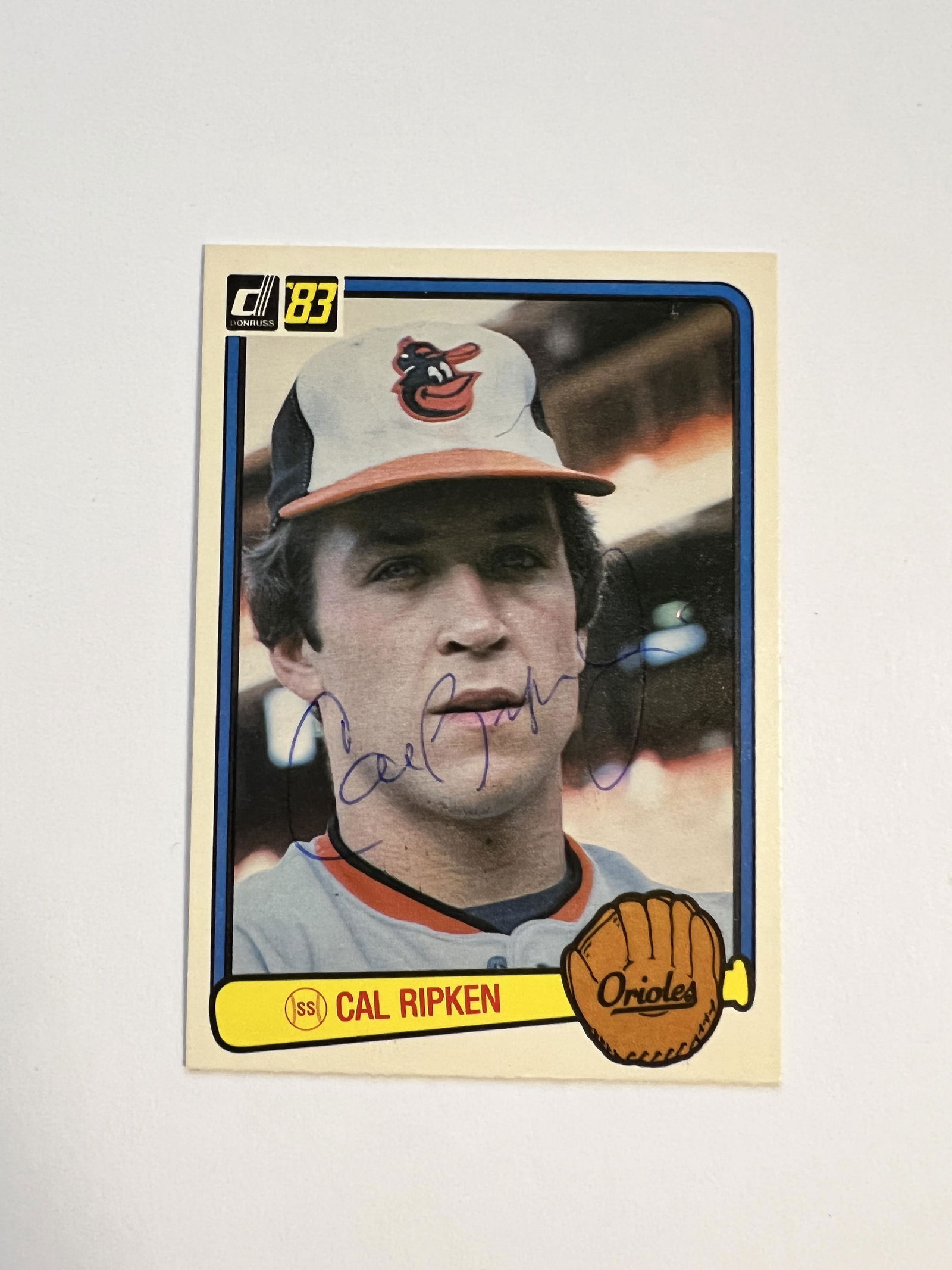 Cal Ripken Jr. Autographed Card (1 of 1)
