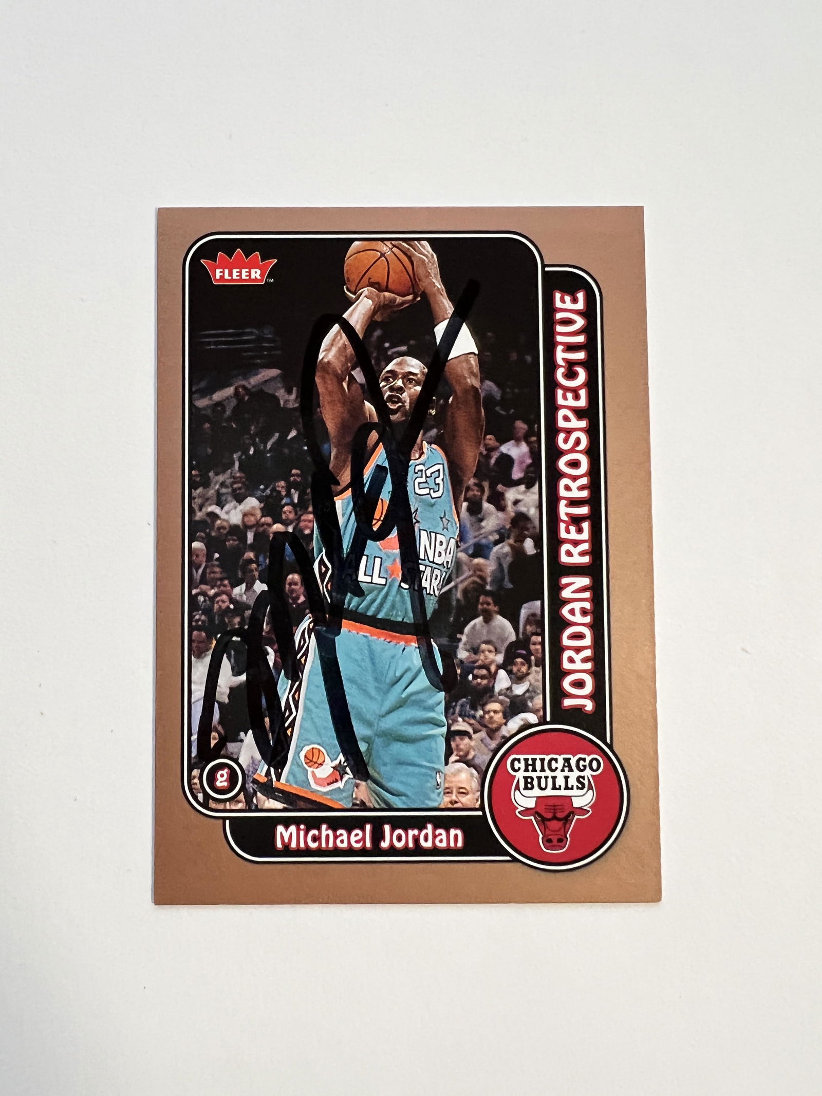 Michael Jordan Autographed Card (1 of 1)