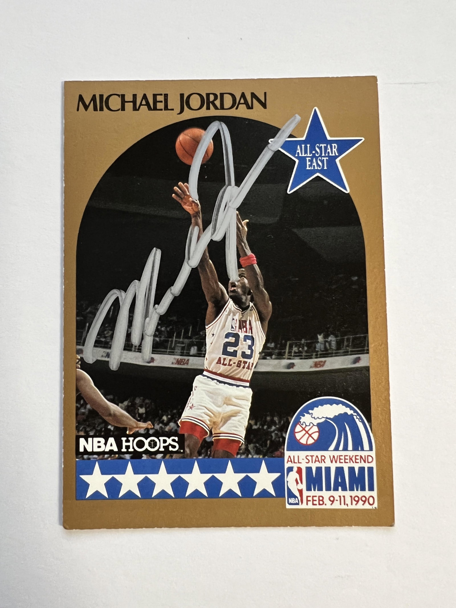 Michael Jordan Autographed Card (1 of 1)
