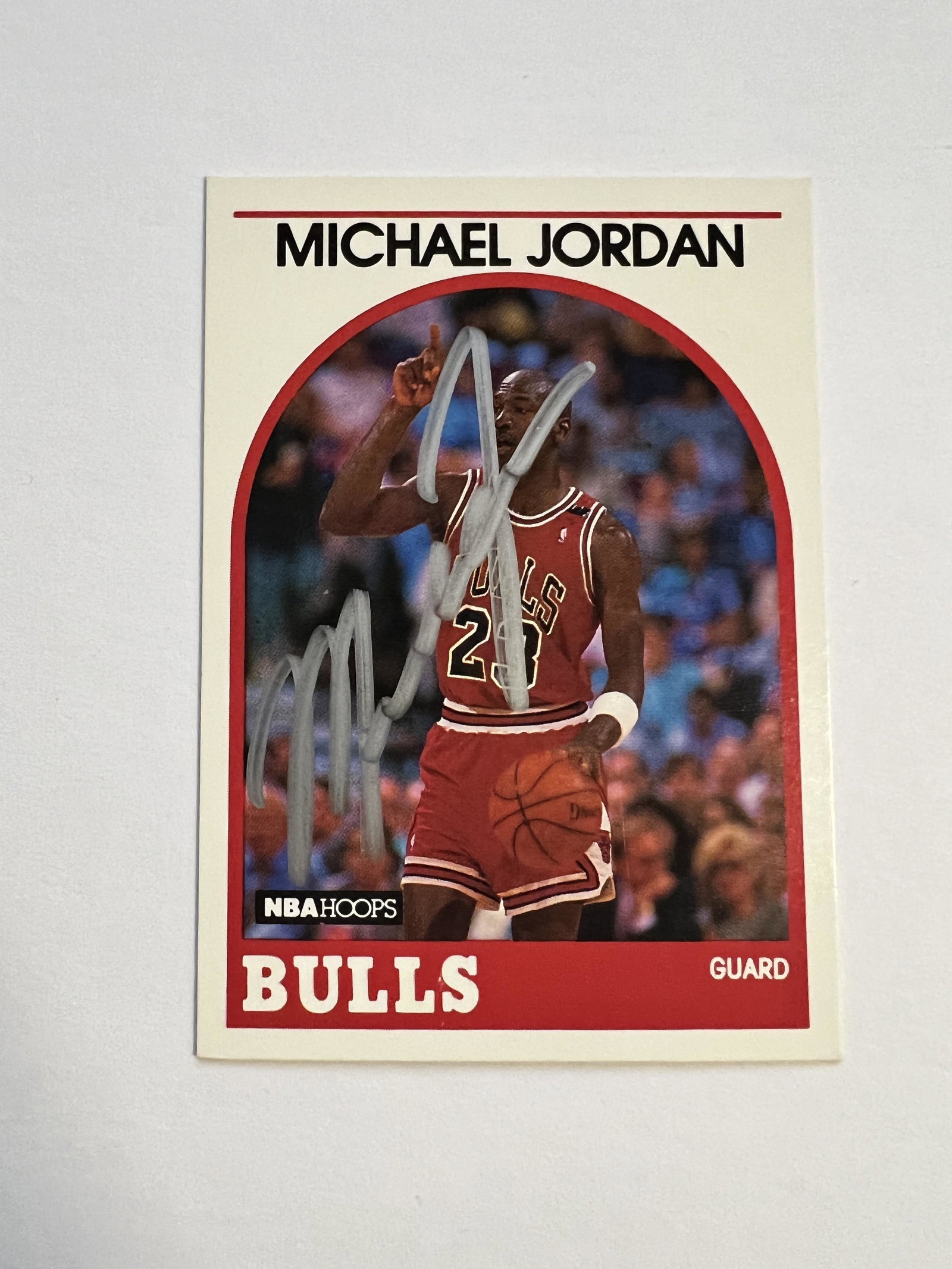 Michael Jordan Autographed Card (1 of 1)