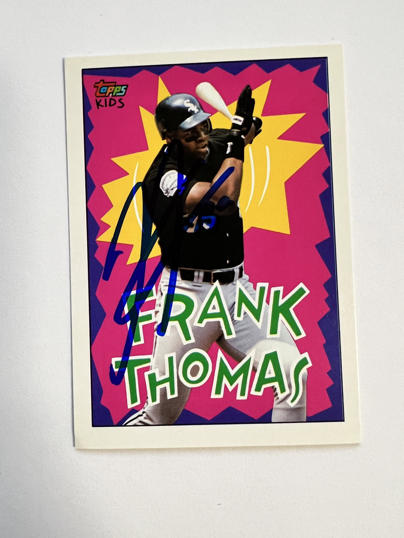 Frank Thomas Autographed Card (1 of 1)