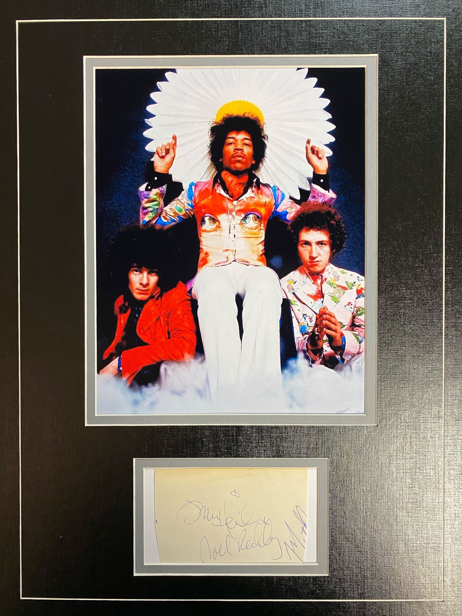 Jimi Hendrix Autographed Display: Displays are not framed, and can be framed for a cost. Framed items will state they are framed in the name of the item. All signed items come with a COA. Ask any and all questions BEFORE bidding. Sign