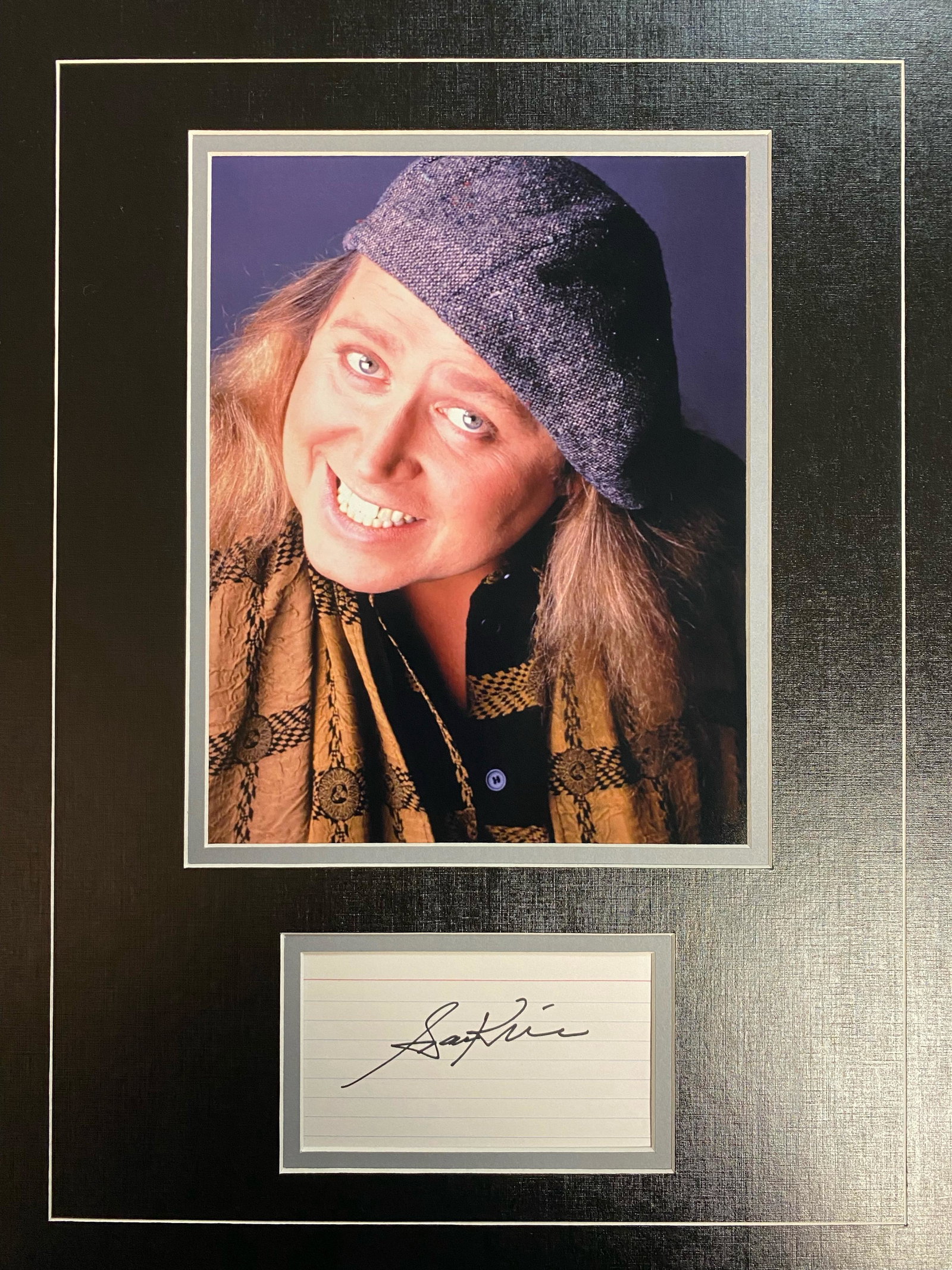 Sam Kinison Autographed Display: Displays are not framed, and can be framed for a cost. Framed items will state they are framed in the name of the item. All signed items come with a COA. Ask any and all questions BEFORE bidding. Sign
