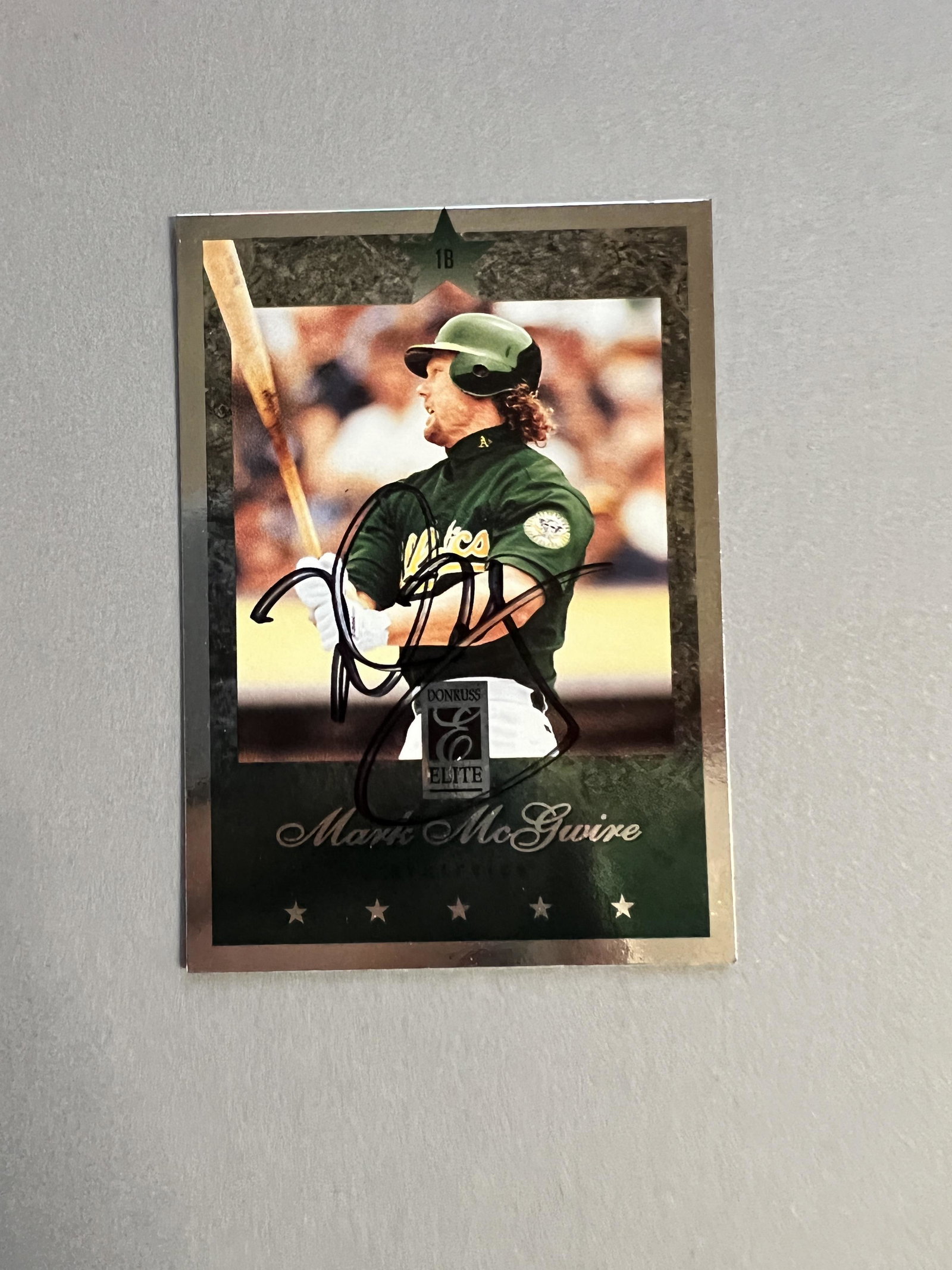 Mark McGwire Autographed Card (1 of 1)