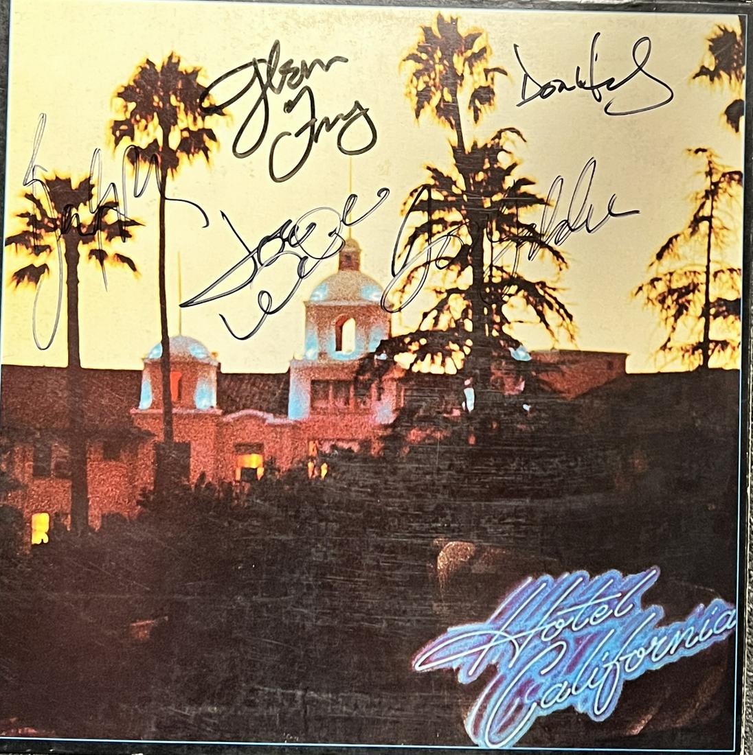 The EAGLES Autographed Album All 5 (1 of 1)