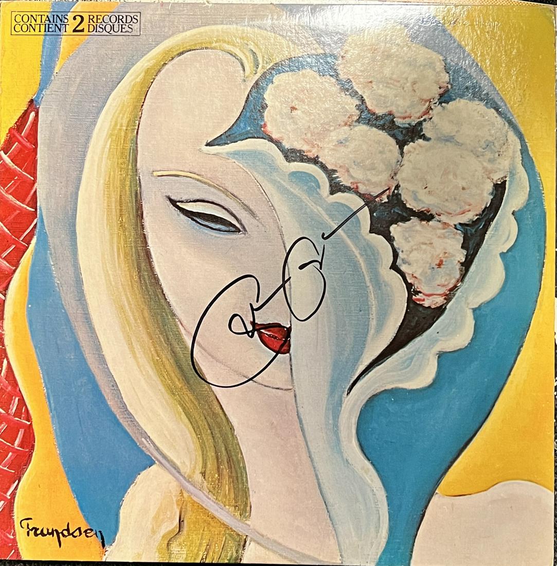 Eric Clapton Autographed Album (1 of 1)