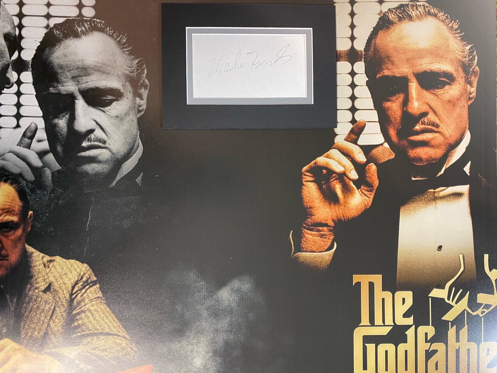 Marlon Brando Autographed Display: Displays are not framed, and can be framed for a cost. Framed items will state they are framed in the name of the item. All signed items come with a COA. Ask any and all questions BEFORE bidding. Sign