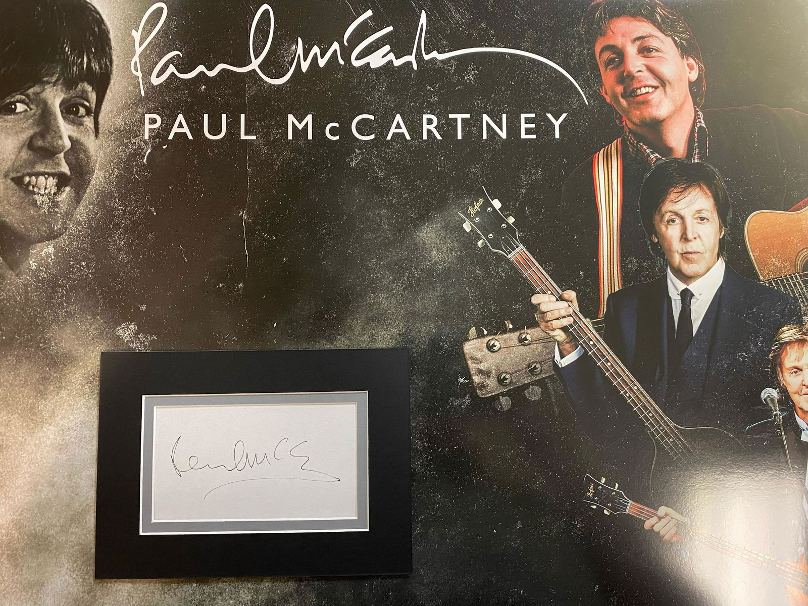 Paul McCartney Autographed Display (1 of 1)