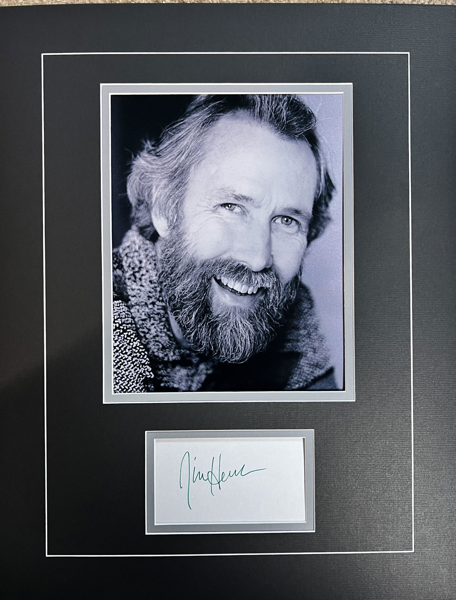 Jim Henson Autographed Display (1 of 1)
