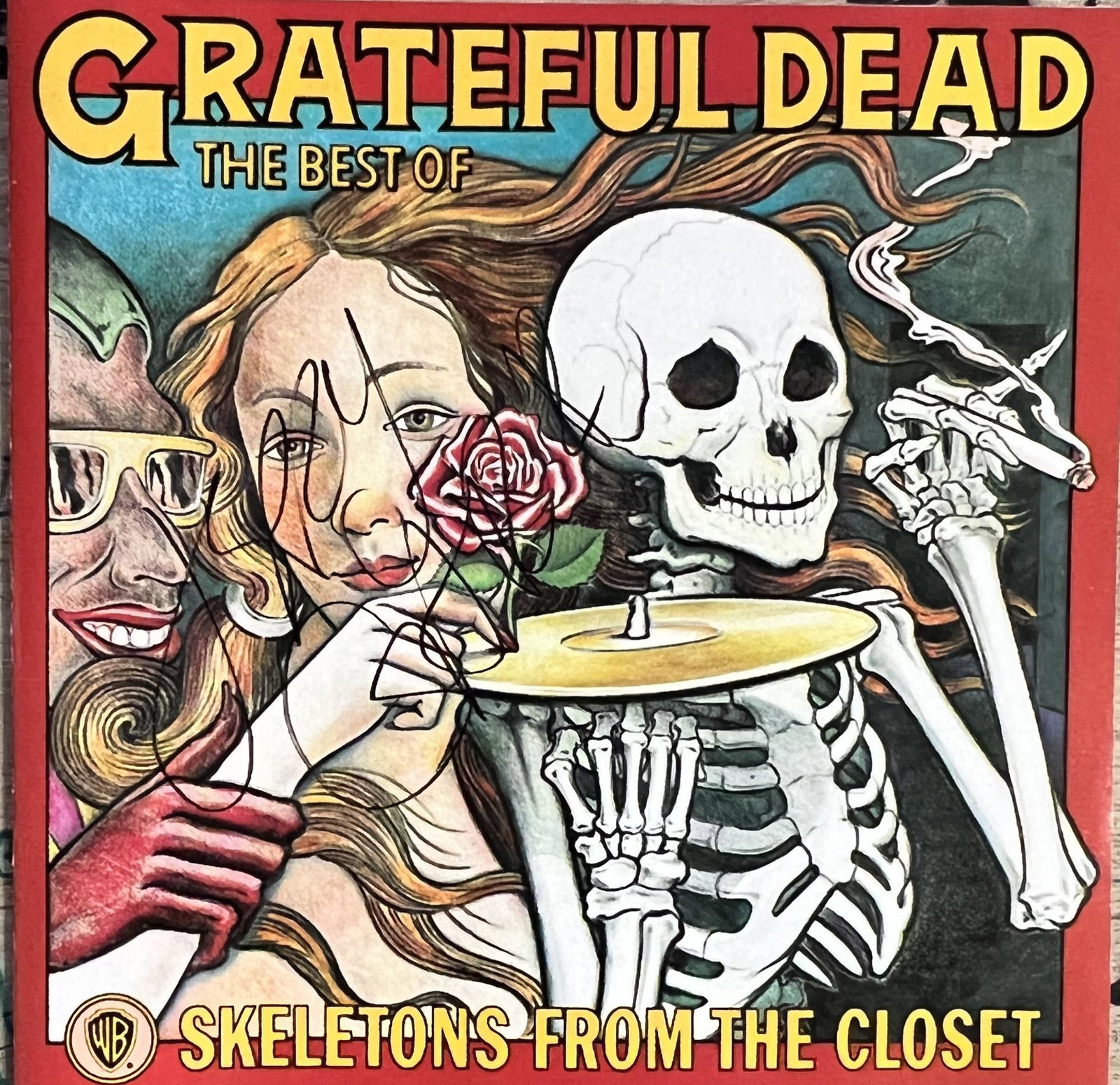 Jerry Garcia Autographed Cd Cover! (1 of 1)