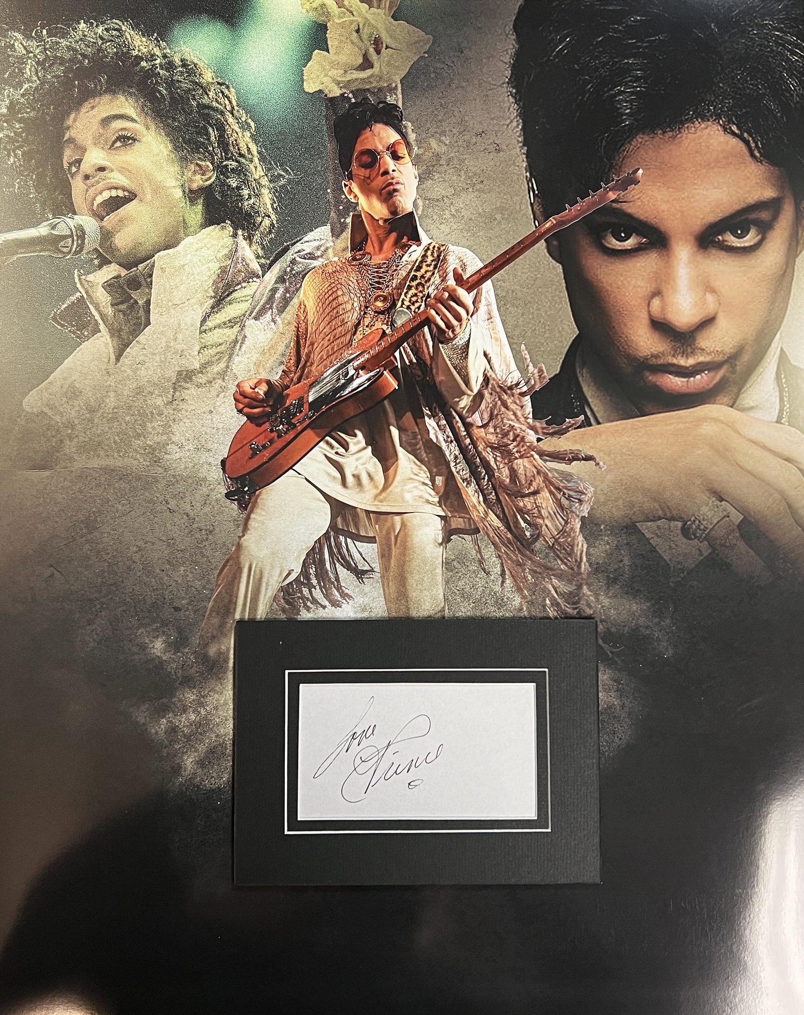 Prince Autographed Display (1 of 1)