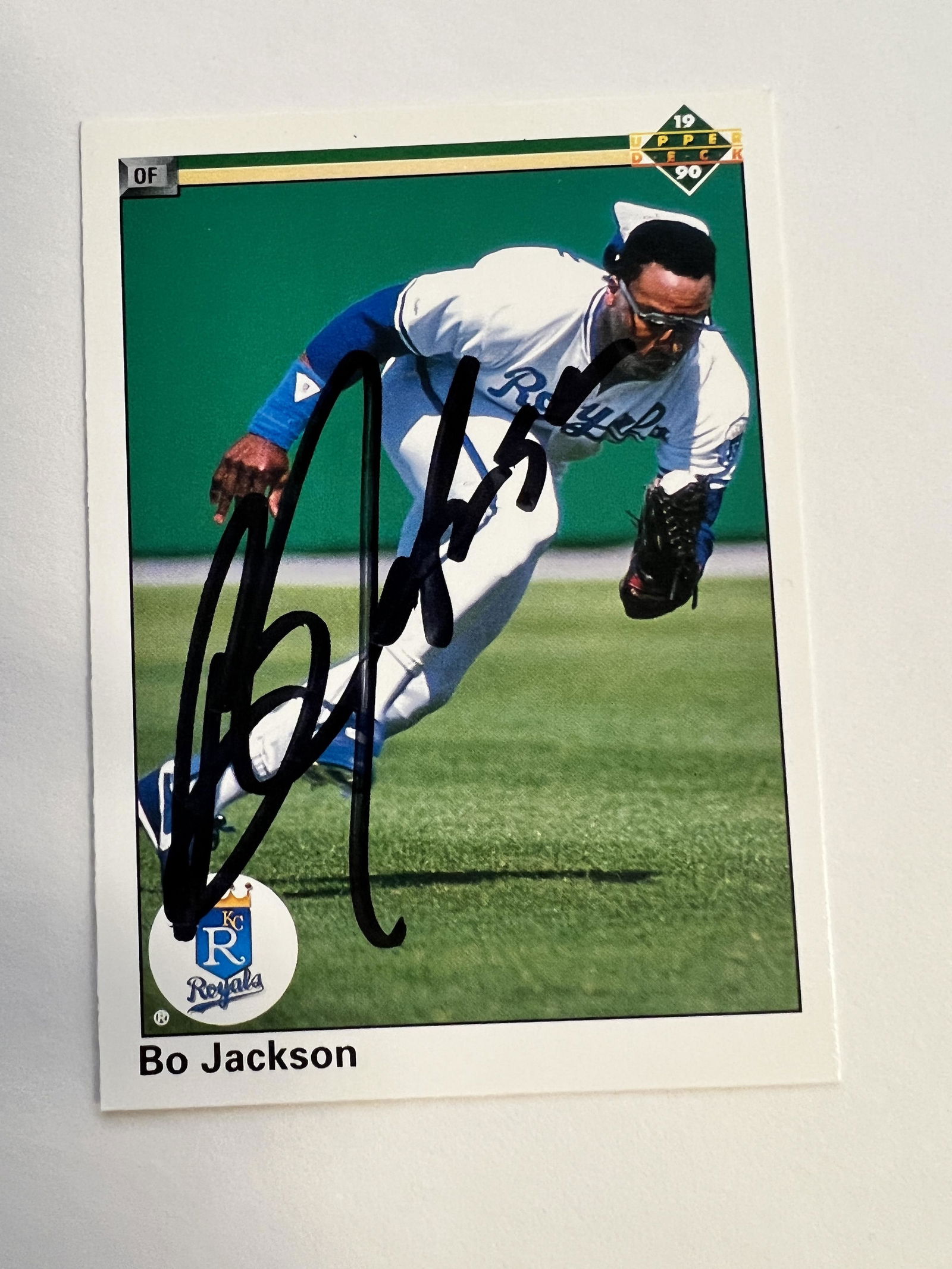 Bo Jackson Autographed Card (1 of 1)