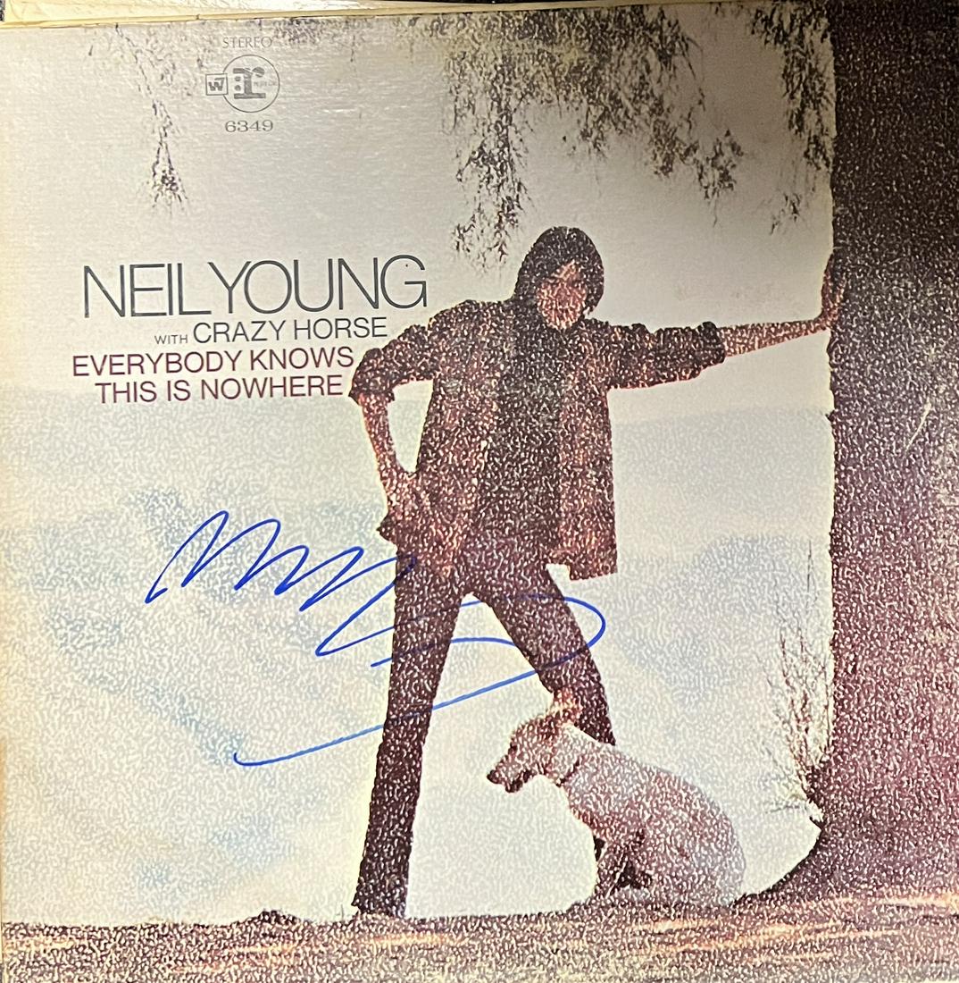 Neil Young Autographed Album: Displays are not framed, and can be framed for a cost. Framed items will state they are framed in the name of the item. All signed items come with a COA. Ask any and all questions BEFORE bidding. Sign